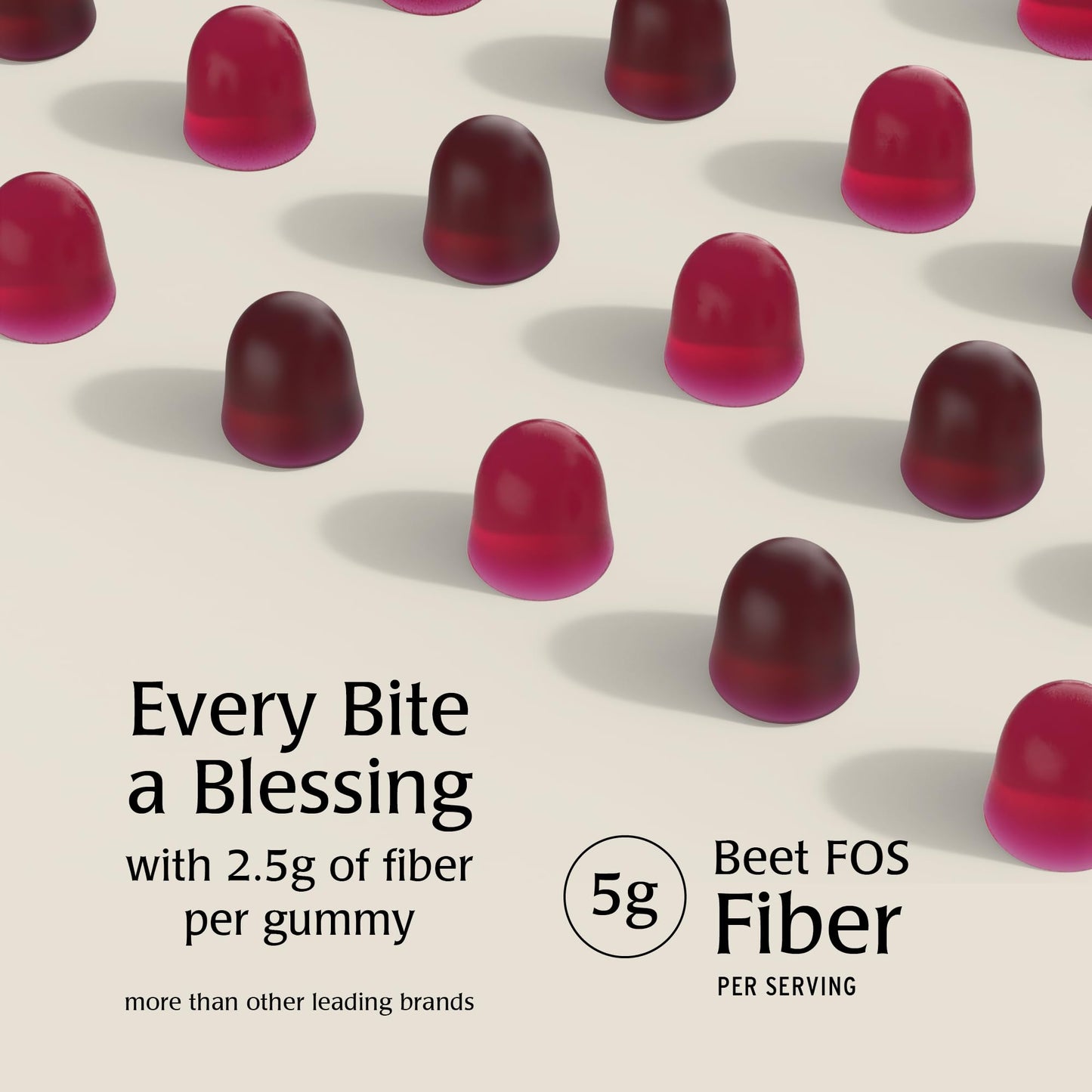 Blessments Prebiotic Fiber Gummies Gummy 60 Count