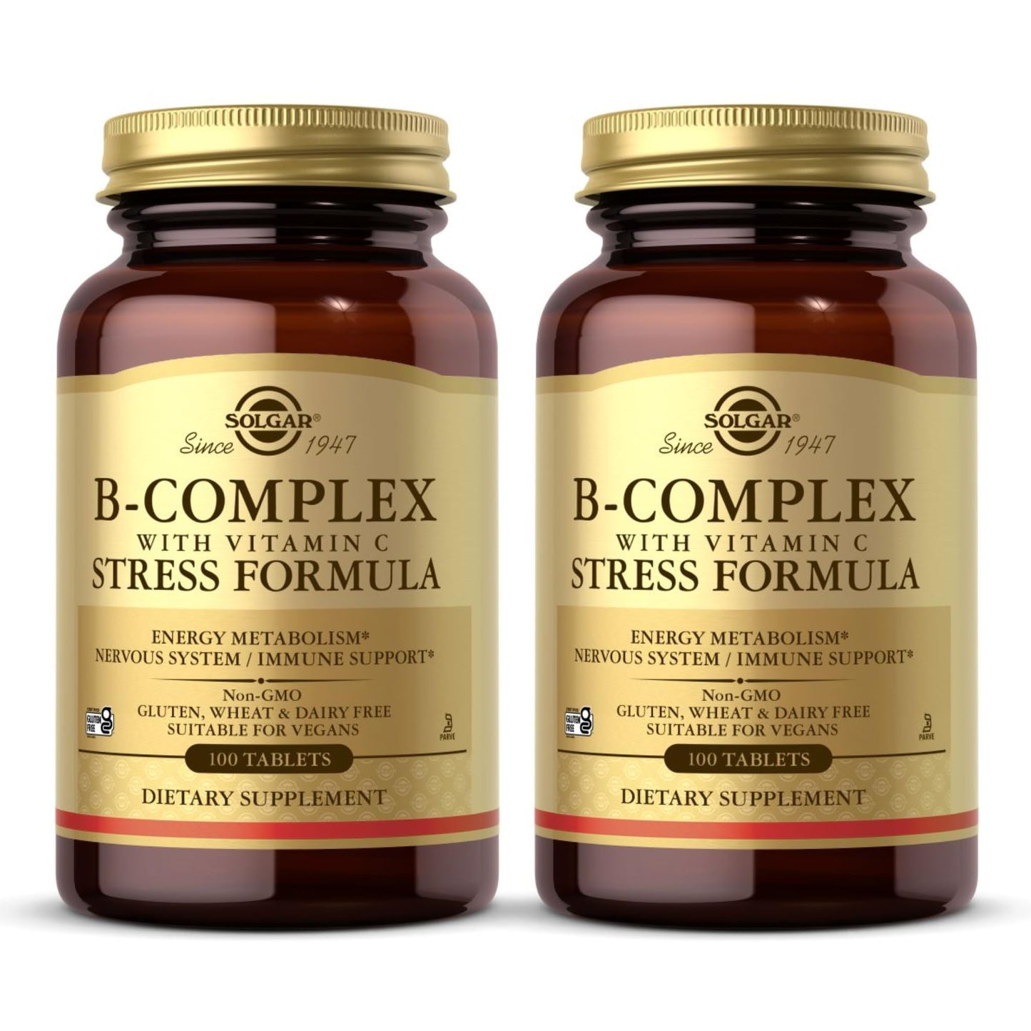Solgar B-Complex with Vitamin C Stress Formula 200 Tablets