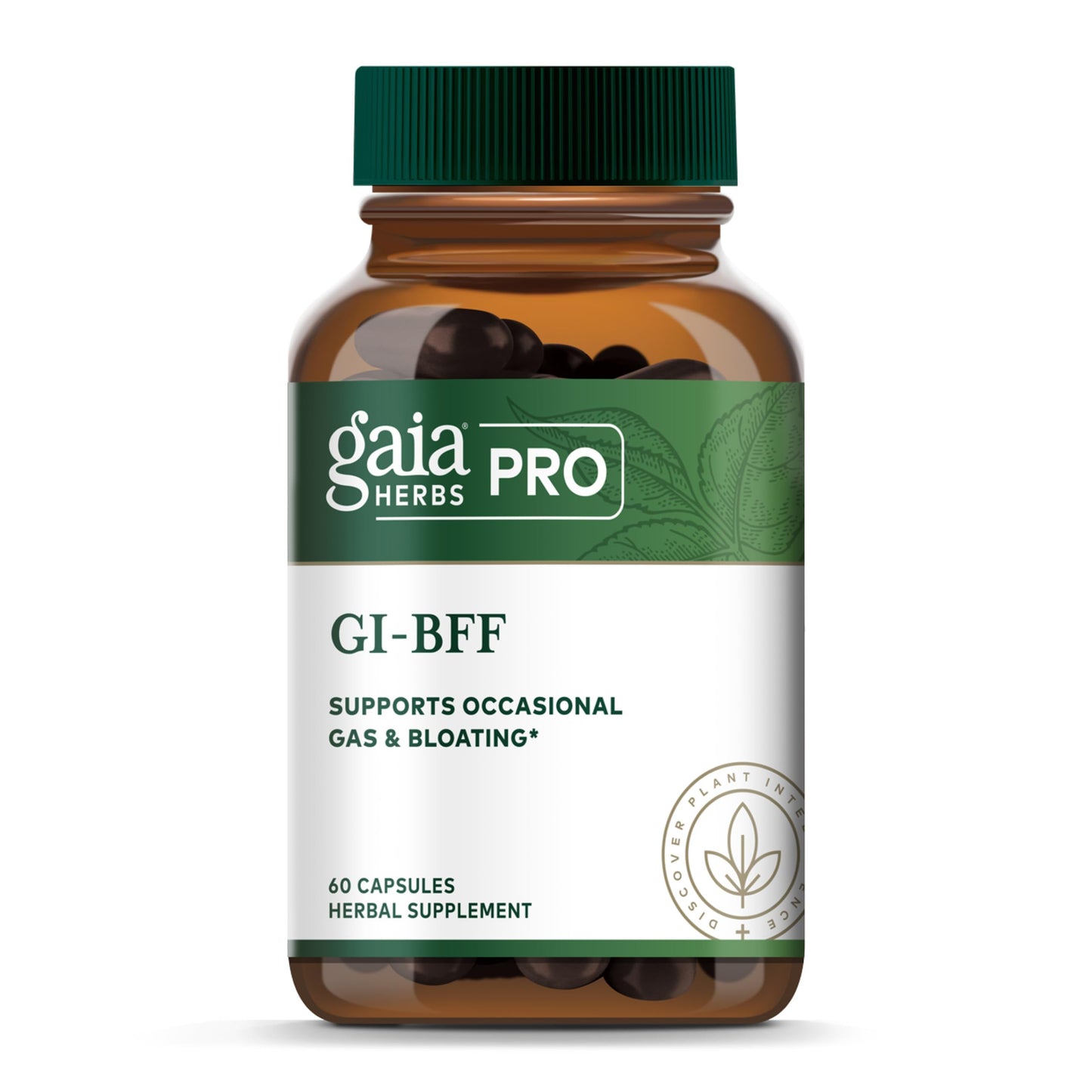 Gaia Herbs PRO GI-BFF Digestive Health Support Supplement 60 Capsules
