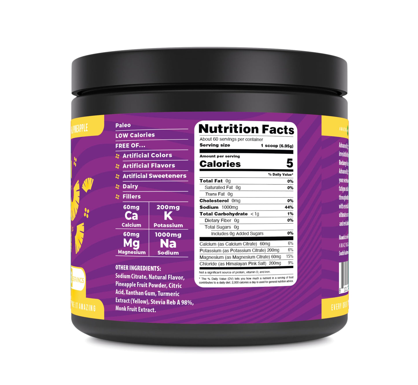 Amazing Nutrition Advanced Hydration Electrolyte Powder 7.5 Ounce