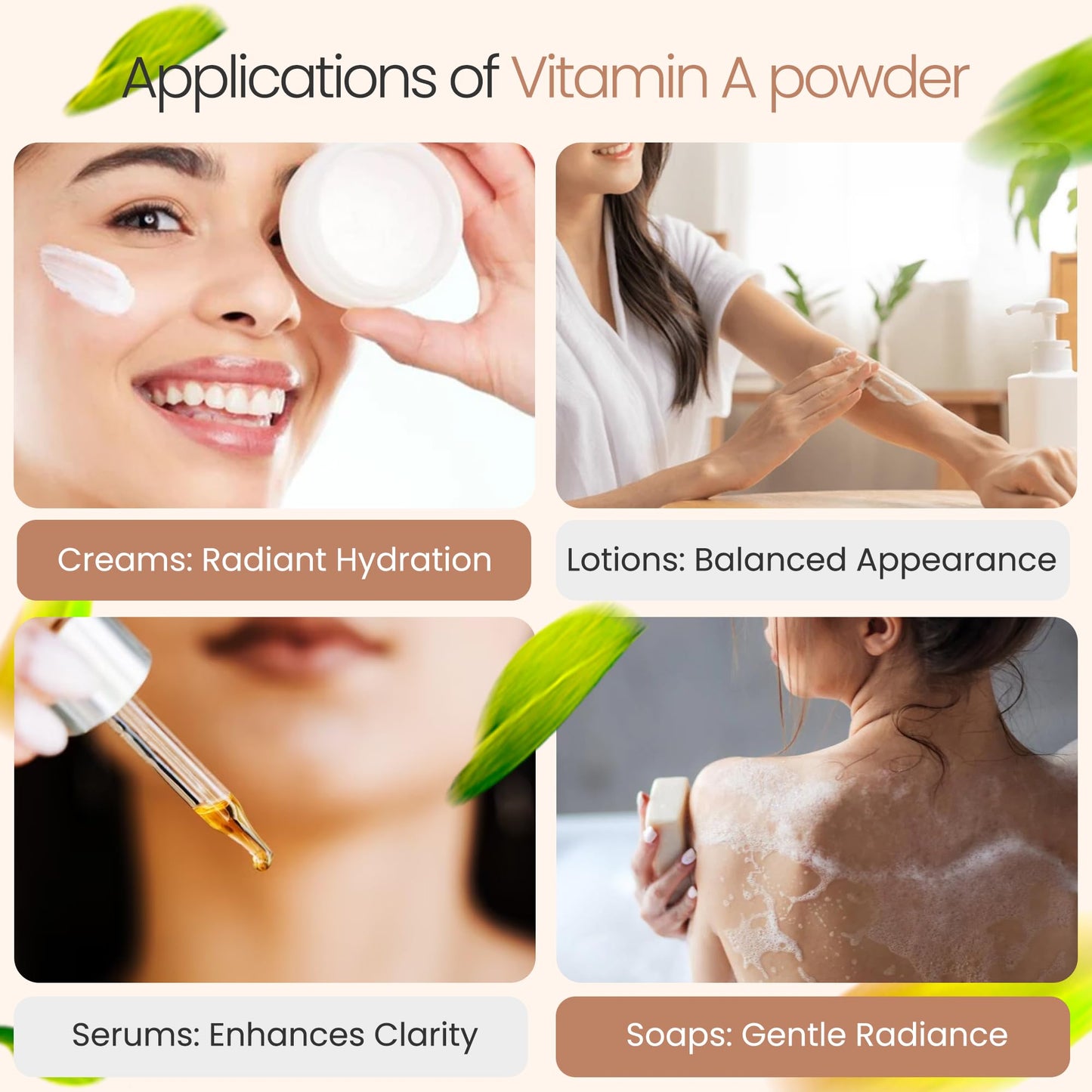 Talsen Chemicals Vitamin A Powder Retinyl Palmitate, 4 oz
