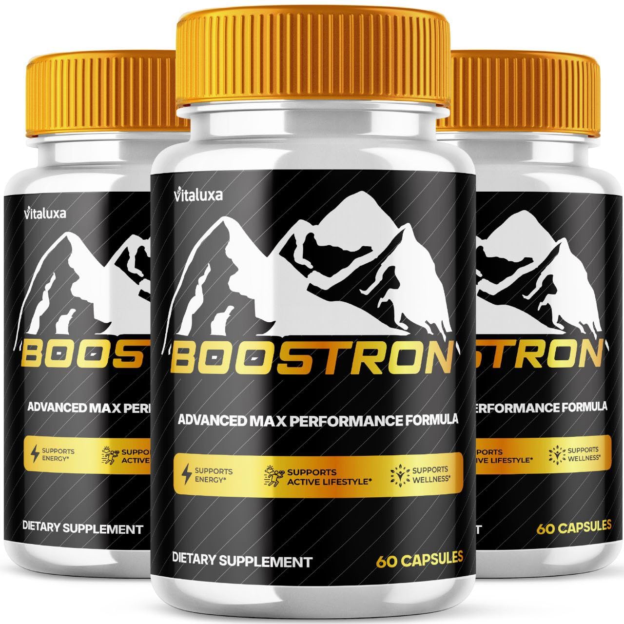 Vitaluxa Boostron Capsules 180 Count