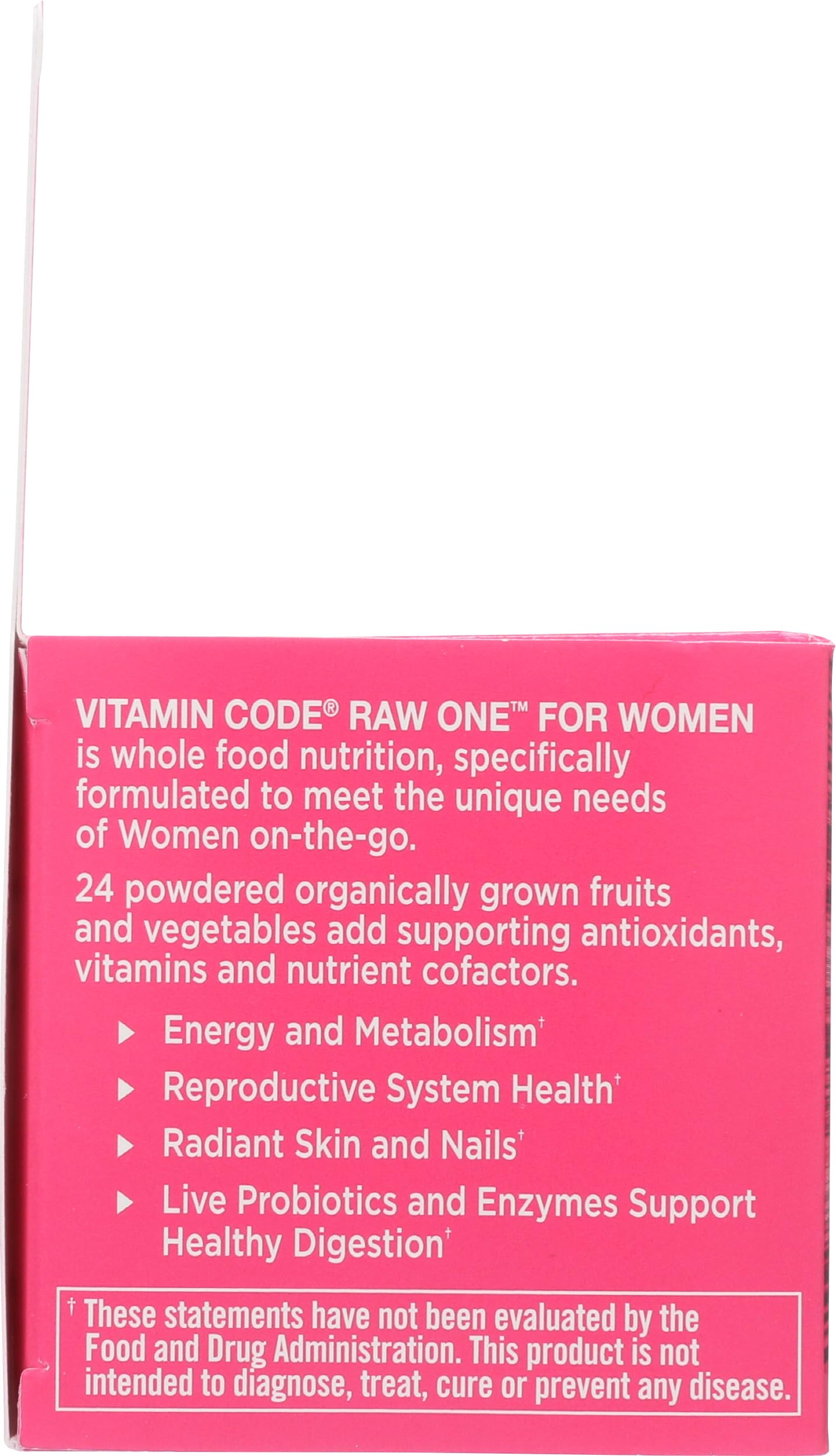 Garden of Life Vitamin Code Raw One for Women Tablets, 75 Count