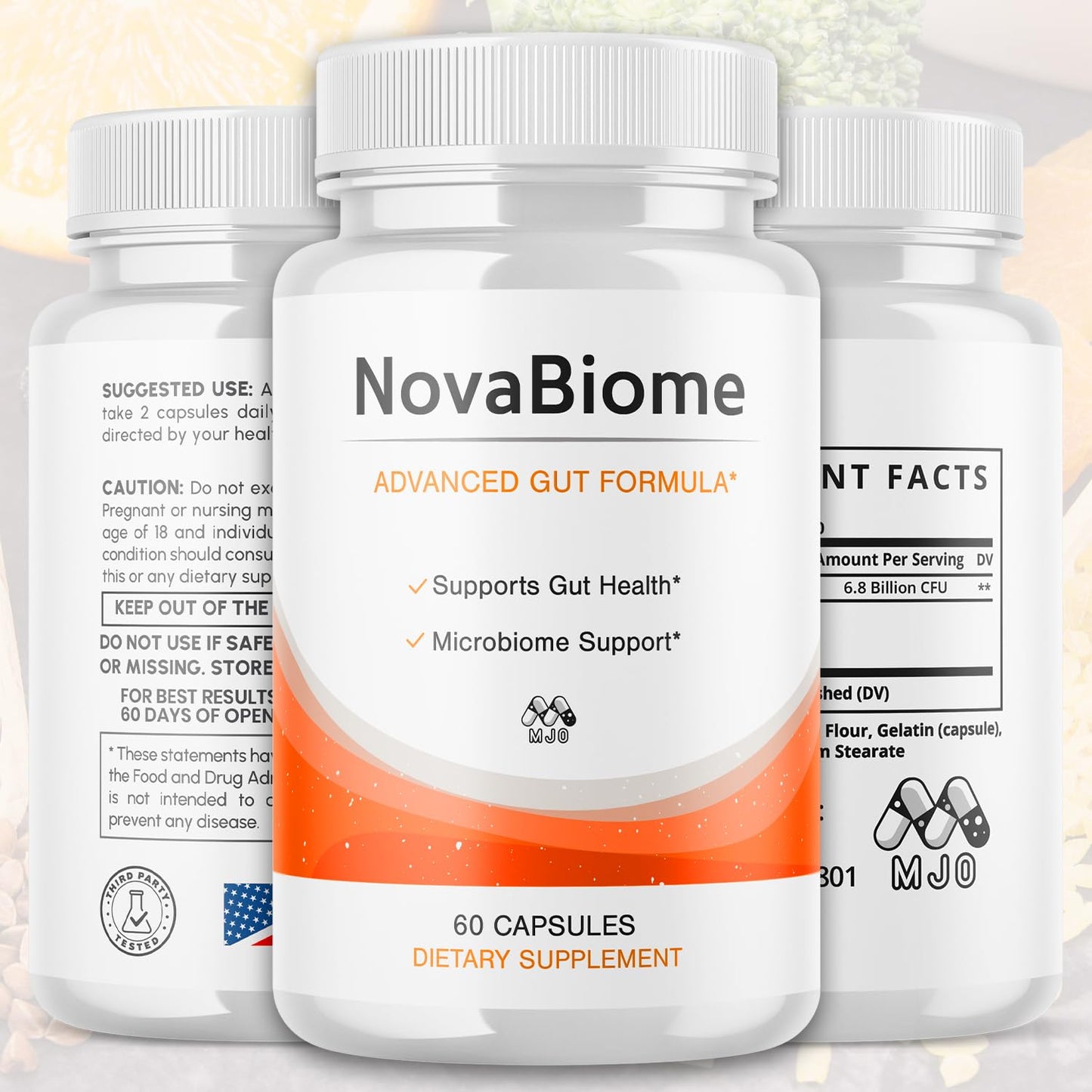 MJO NovaBiome Capsule, 60 Capsules