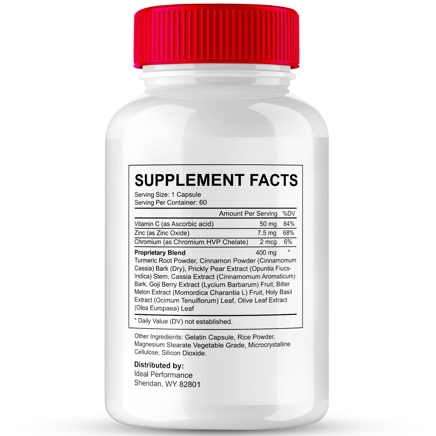 IDEAL PERFORMANCE Total Flow Blood Balance Capsules, 60 Count