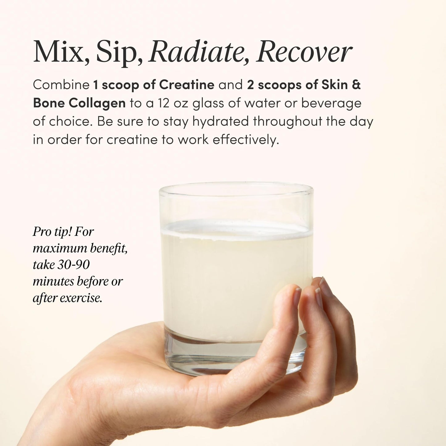 The 'Pause Life Skin & Bone + Creatine Bundle – Collagen & Creatine Powders