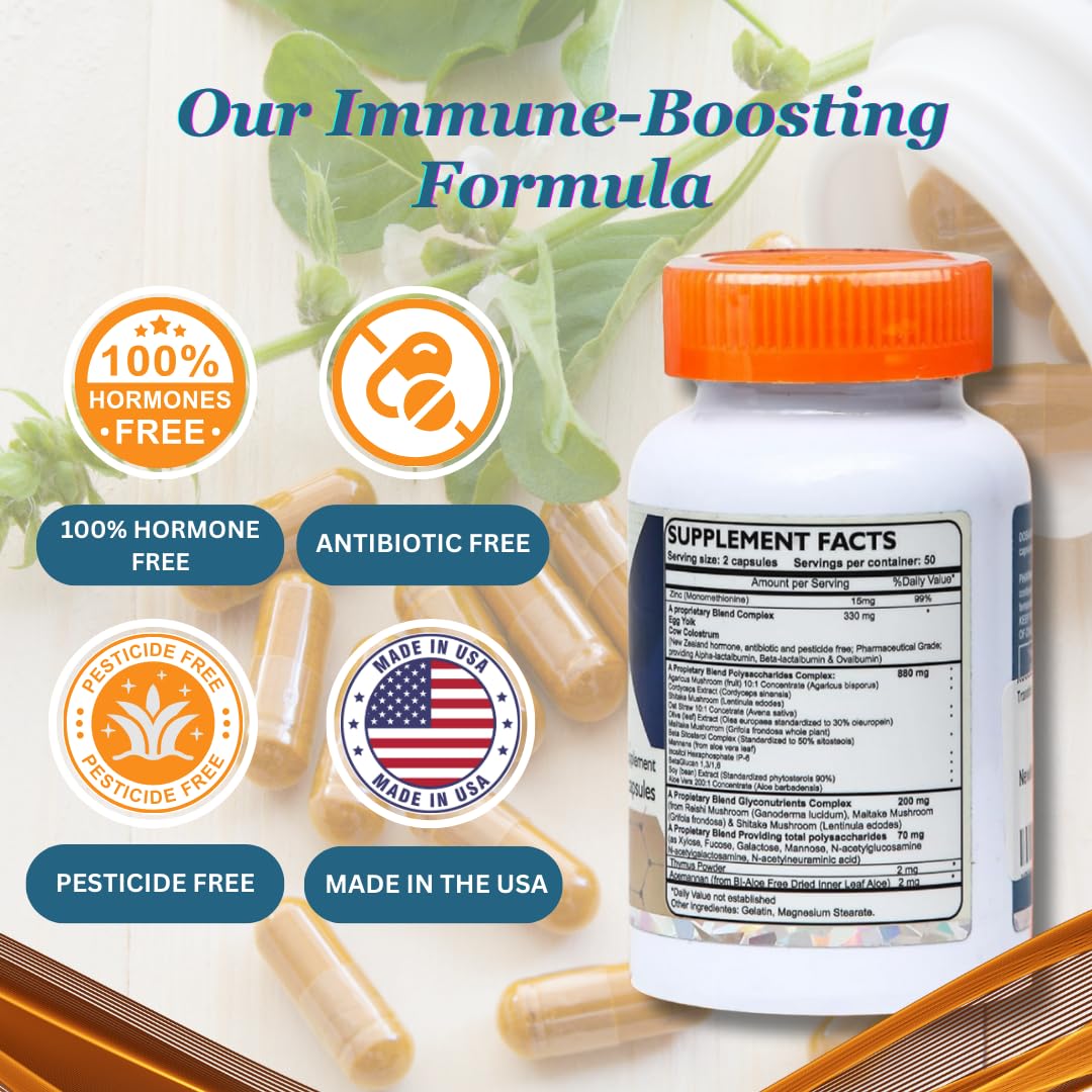 Dislafarm Transfer Factor Enhanced, 100 Natural Capsules