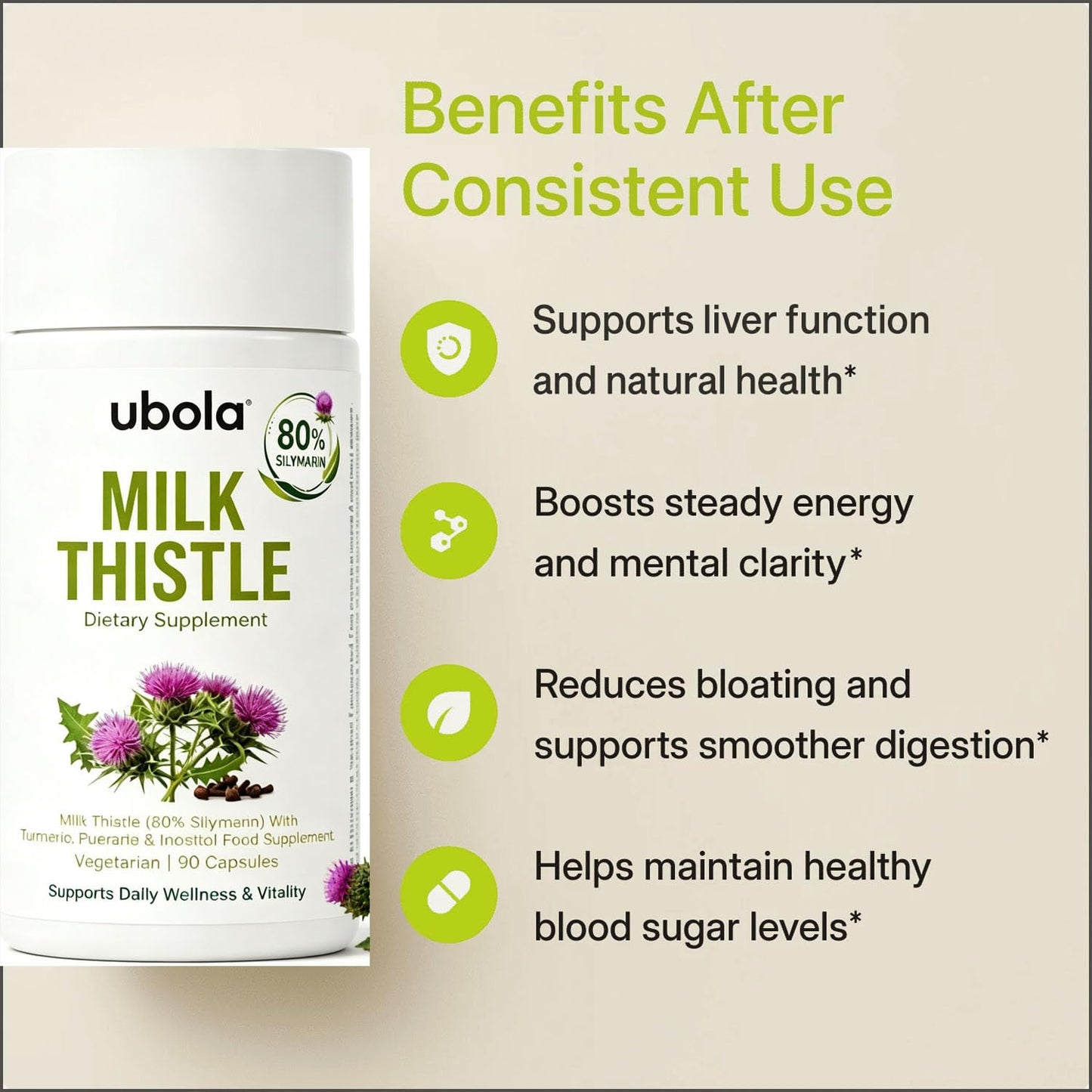 Ella ola kids Ubola Milk Thistle Softgel 90 Count