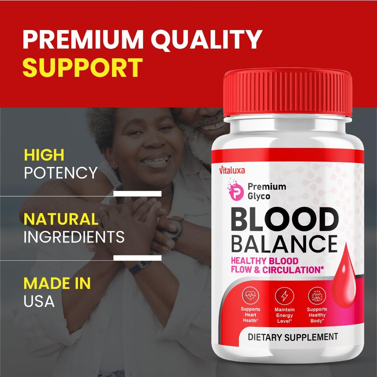 Vitaluxa Premium Glyco 60 Capsules