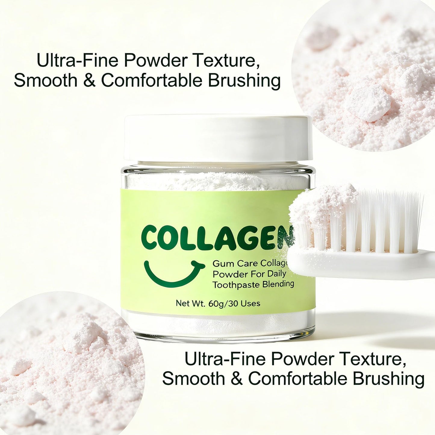 Guliqi Collagen Powder for Gums, 2.12 Ounce