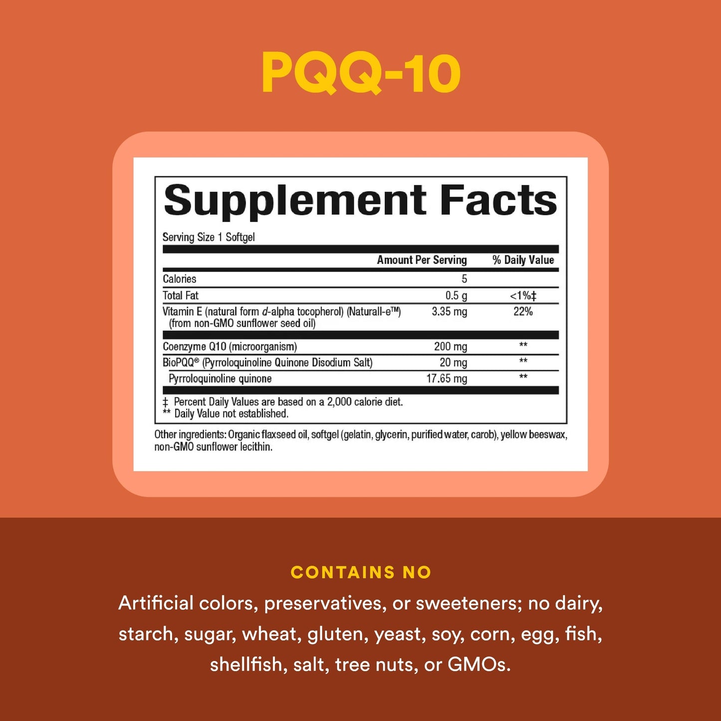 Natural Factors PQQ-10 Softgels 30