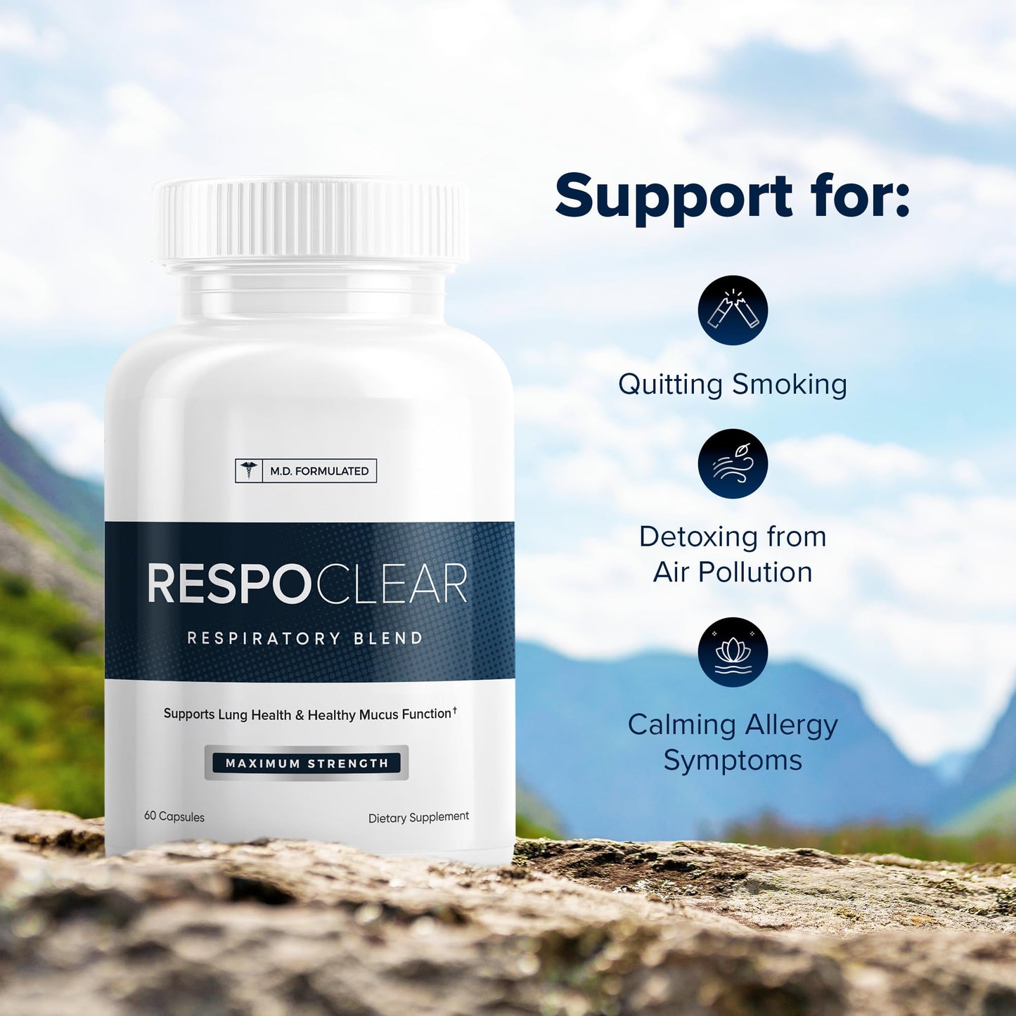Herbal Tea Therapy RespoClear Capsule 60 Count