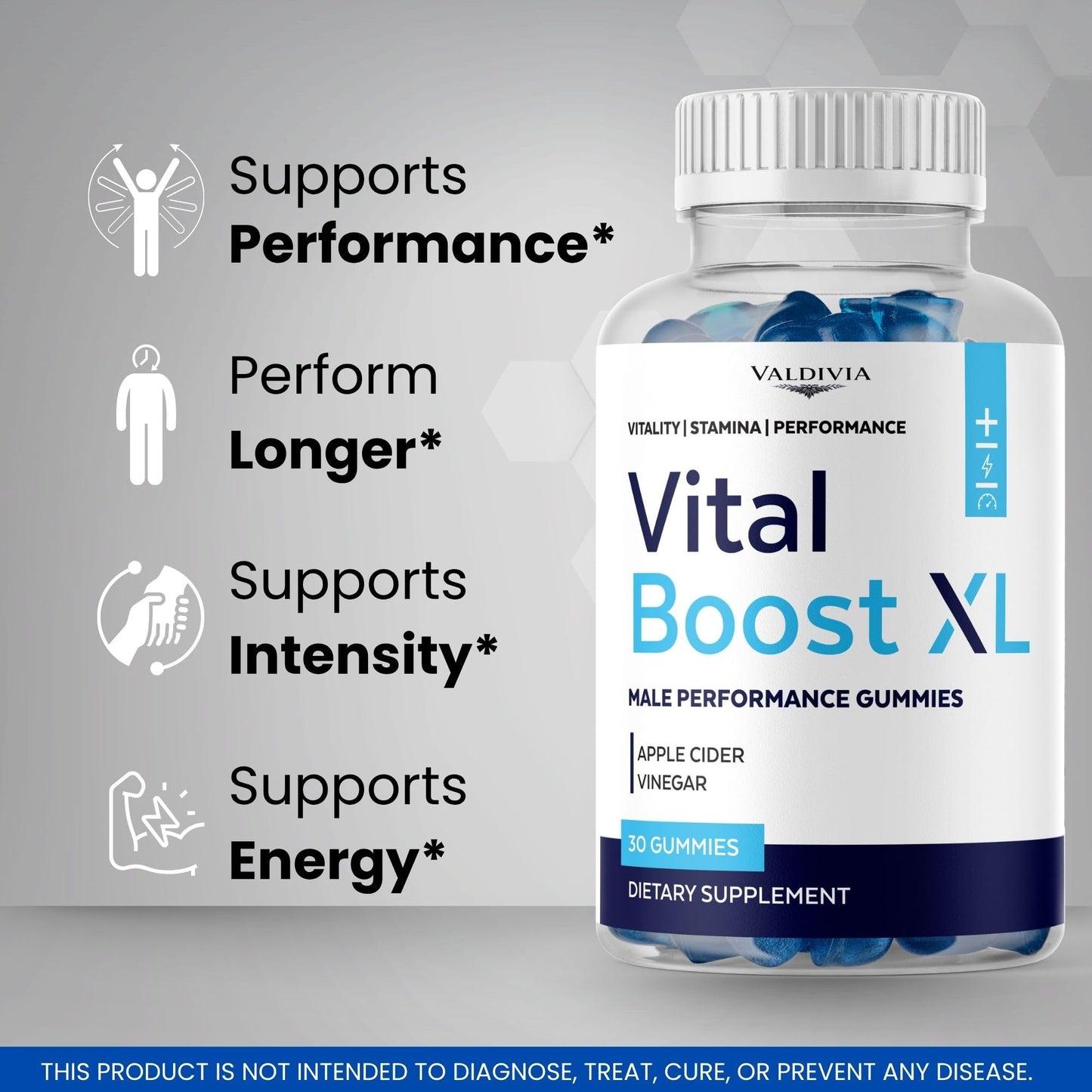 Valdivia VitalBoostXL Gummies 90 Gummies