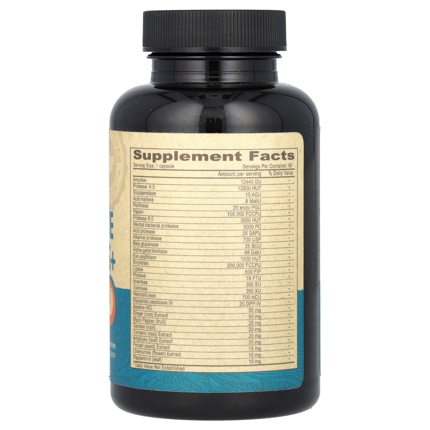DEVA Vegan Digestive Enzymes+ Capsule 90 Count