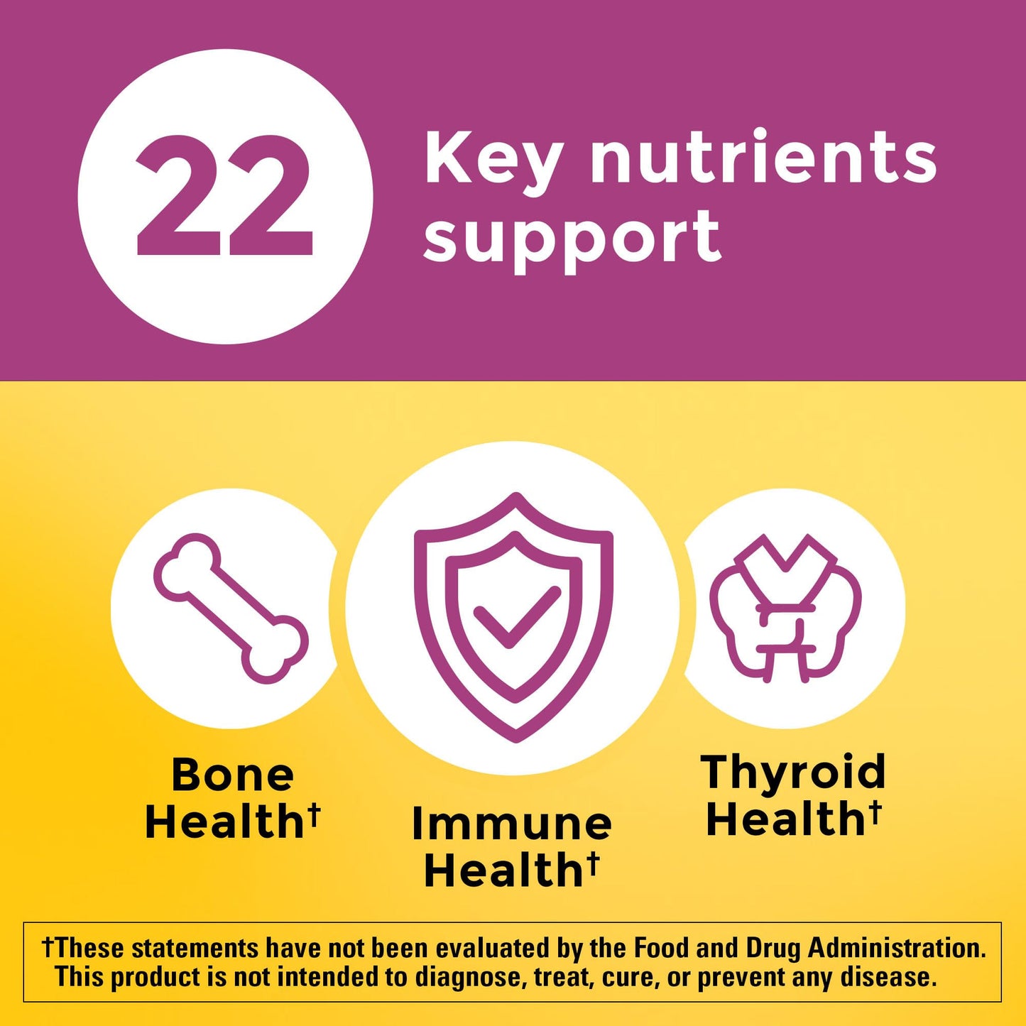 Nature Made Multivitamin For Women 50+ No Iron 90 Tablets