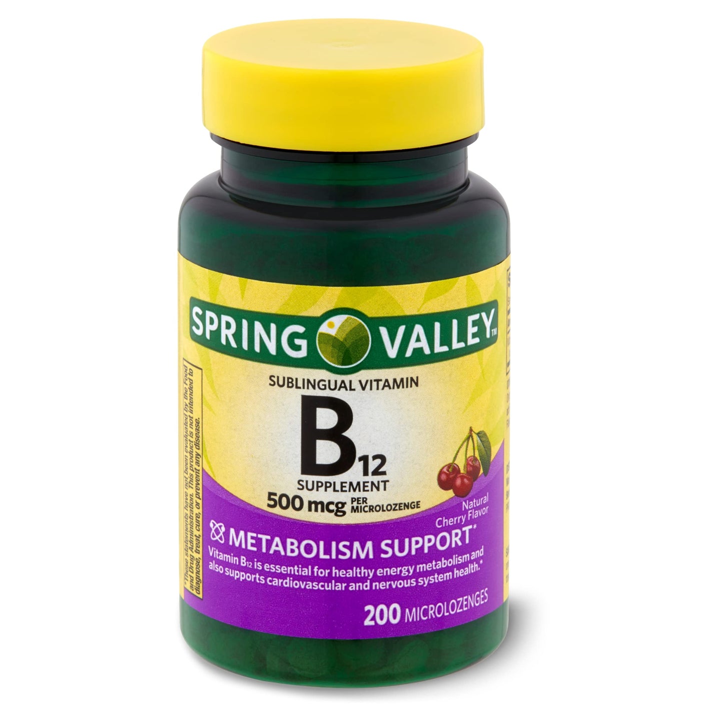 M inch Vitamin B-12 Sublingual Dots Microlozenges, 200 Count
