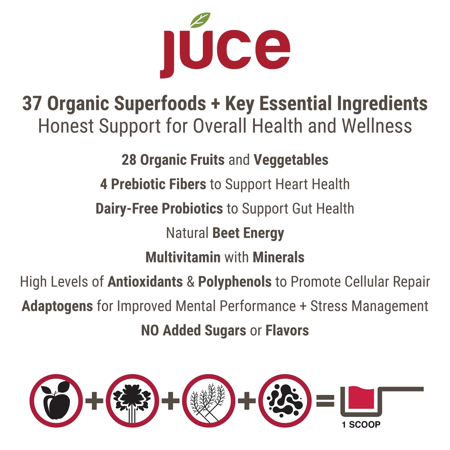 Terra Kai Organics Juce Raw Reds Organic Superfood Powder 7.04 Ounce