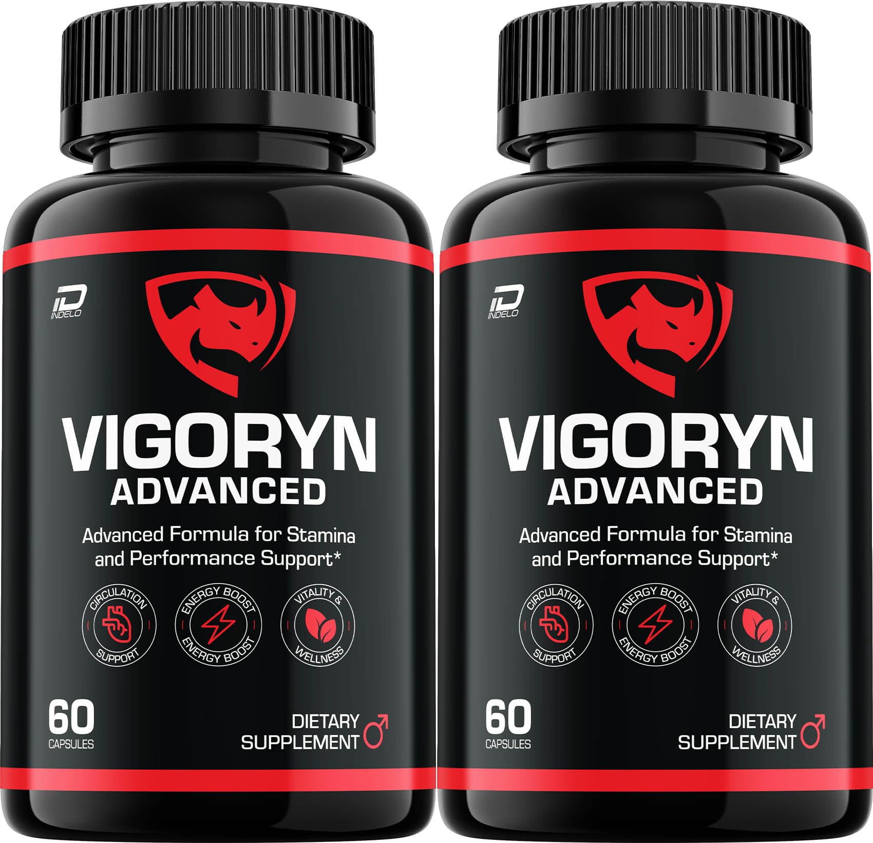Indelo Vigoryn Advanced Formula Supplement 120 Capsules
