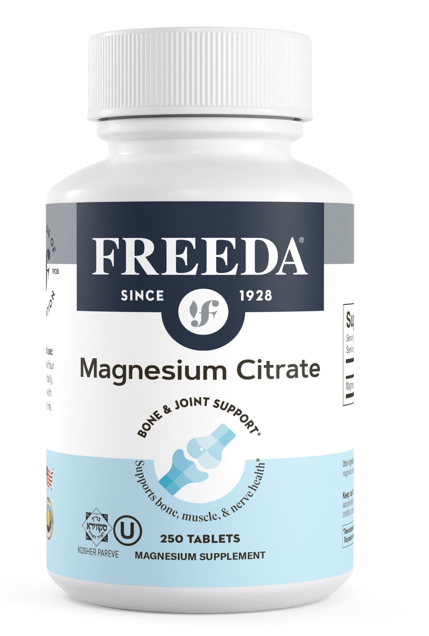 FREEDA Magnesium Citrate Tablet 250 Count