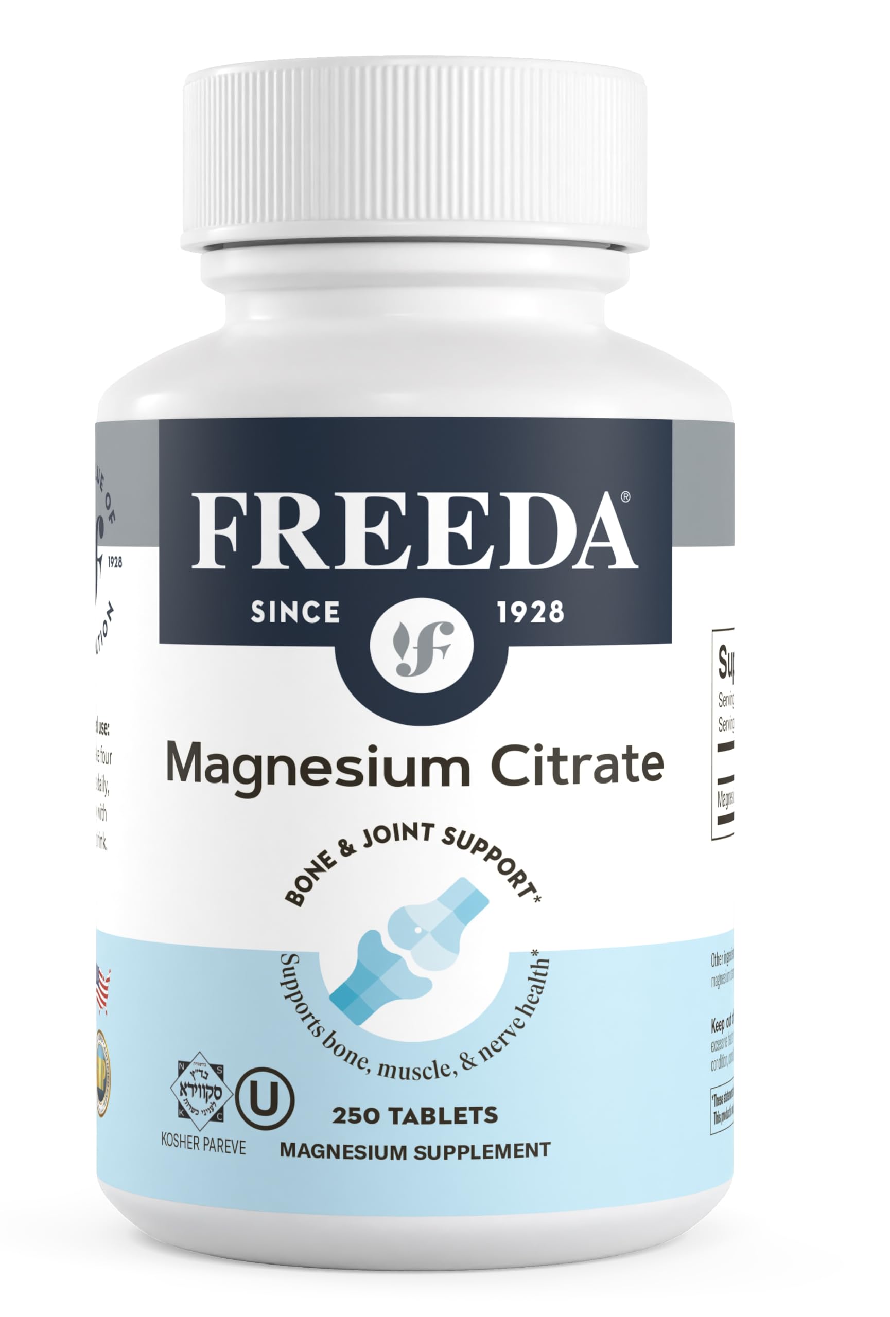 FREEDA Magnesium Citrate Tablet 250 Count