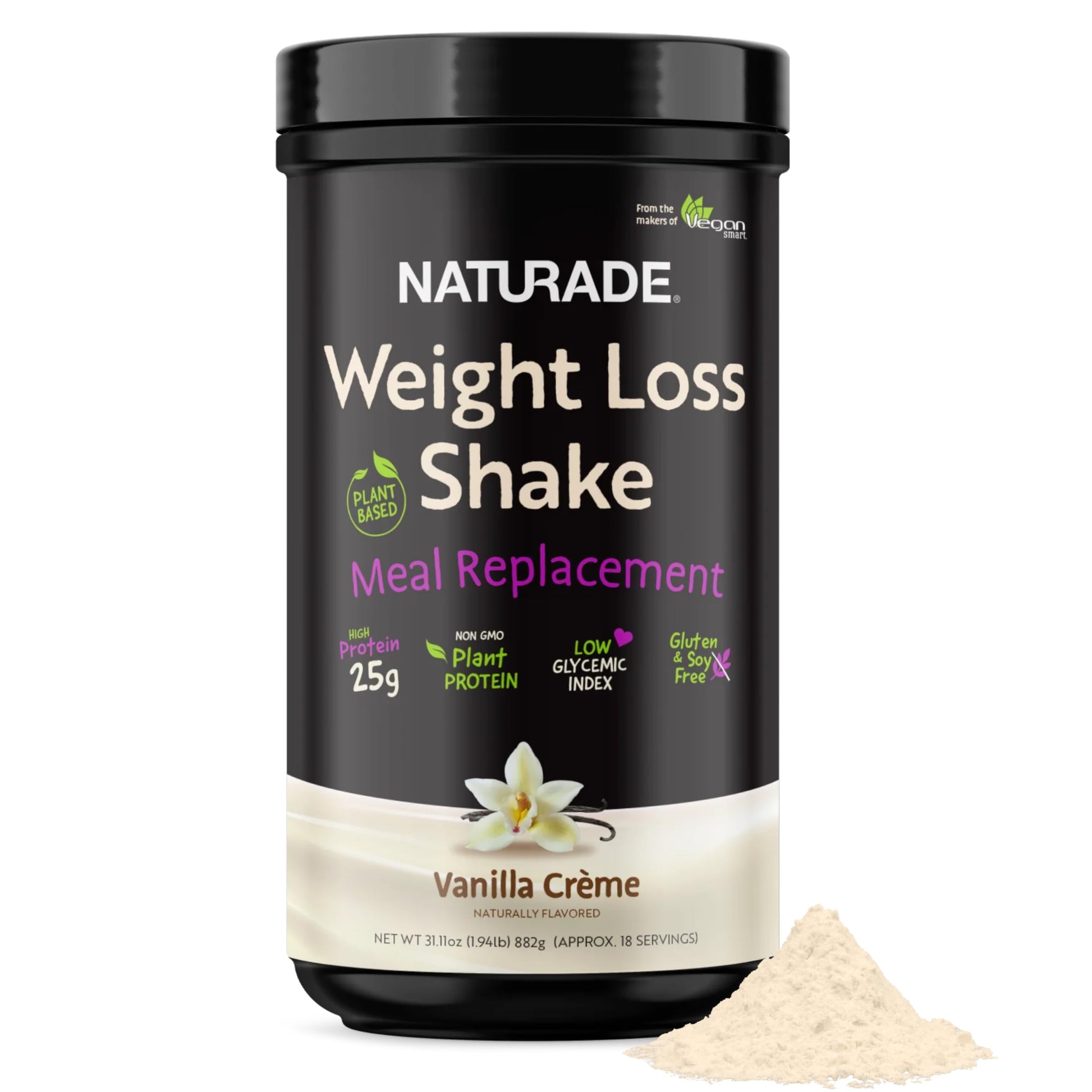 Naturade Plant-Based Meal Replacement Shake Powder 32.4 oz
