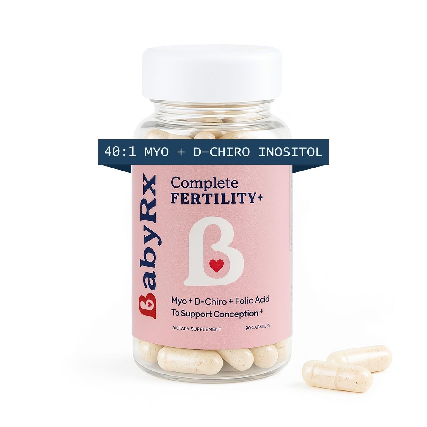 BabyRx Complete Fertility+ for Women Capsule 90 Count