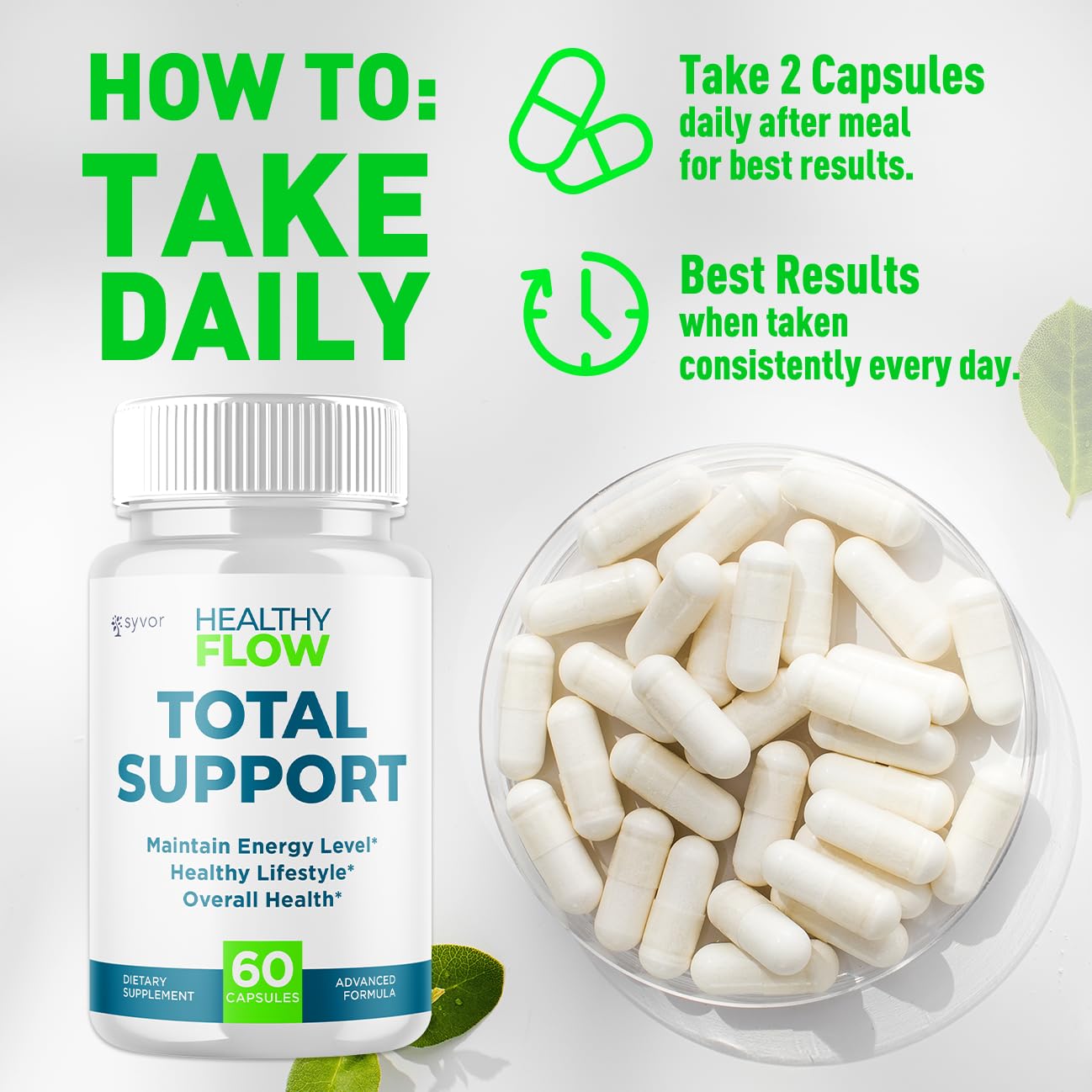 Syvor Healthy Flow Capsules 60 Count
