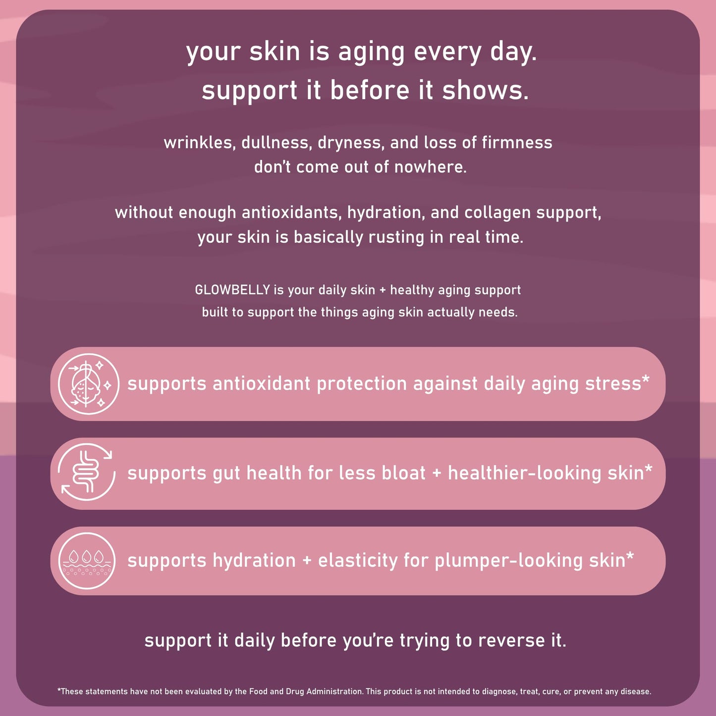 Sunrae Wellness Glowing Skin Supplement with Gotu Kola, Moringa, Sea Moss, Astaxanthin & Tremella Mushroom – for Skin Hydration, Gut Health, Anti-Aging & Radiance – 90 Capsules