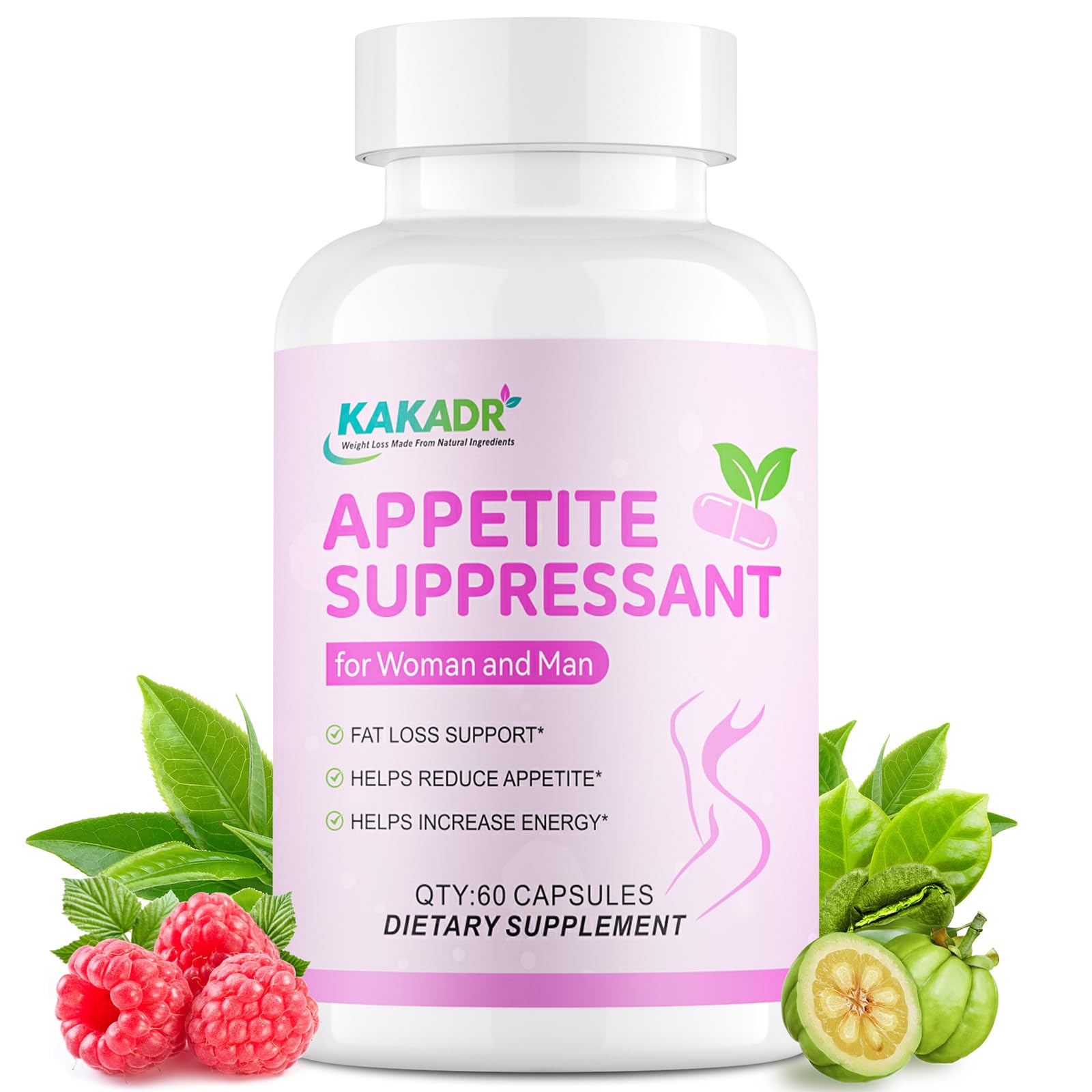 KAKA DR Appetite Suppressant Weight Loss Pills for Women Capsule, 60 Count