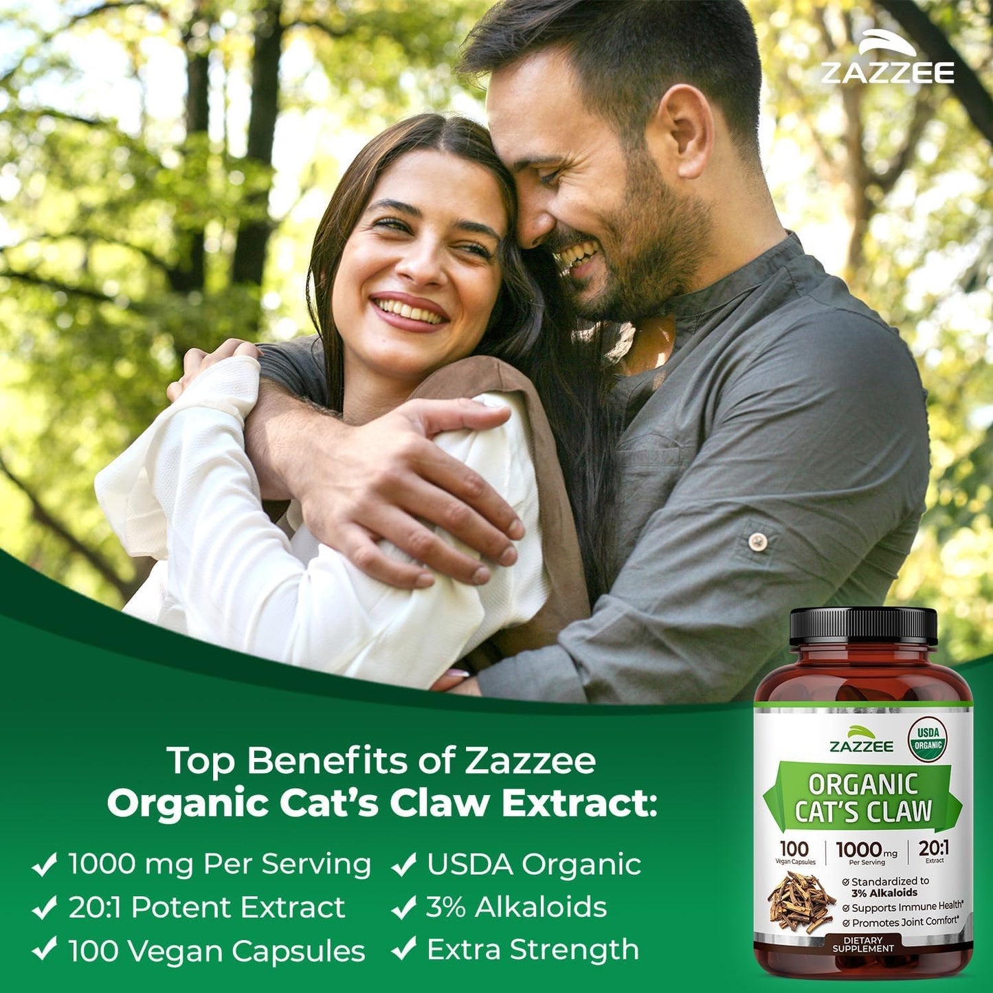Zazzee Organic Seasonal Immune Support Bundle 220 Capsules