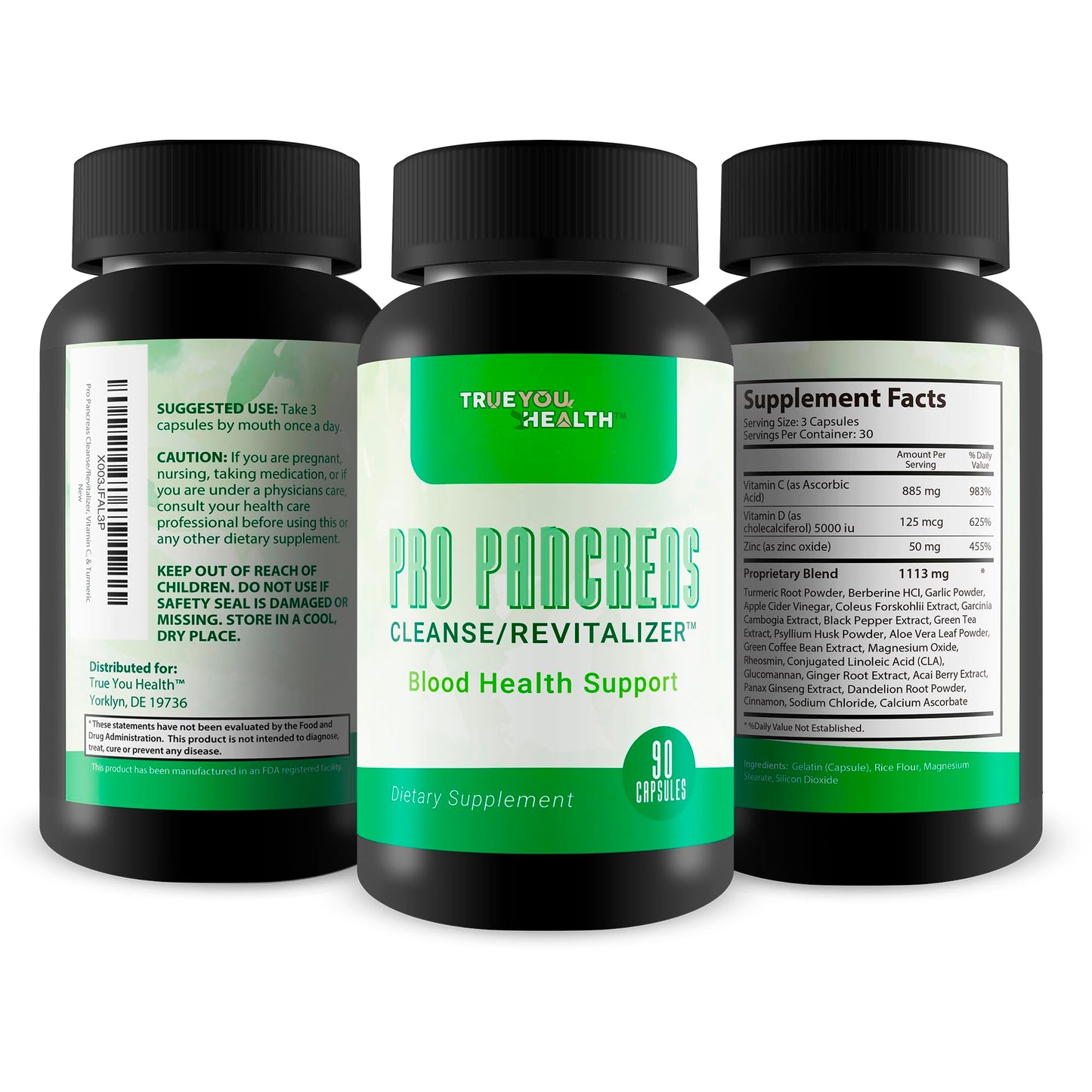 Generic Pro Pancreas Cleanse/Revitalizer Capsule, 1 Count