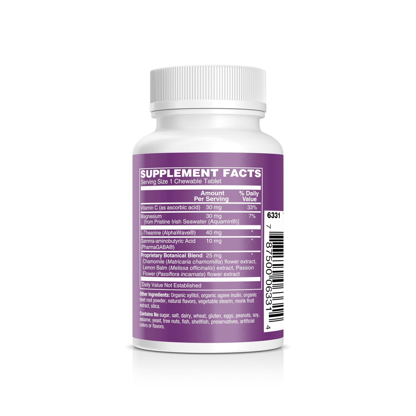 Vital Rise Kids Magnesium Chewable Tablets 30 Count