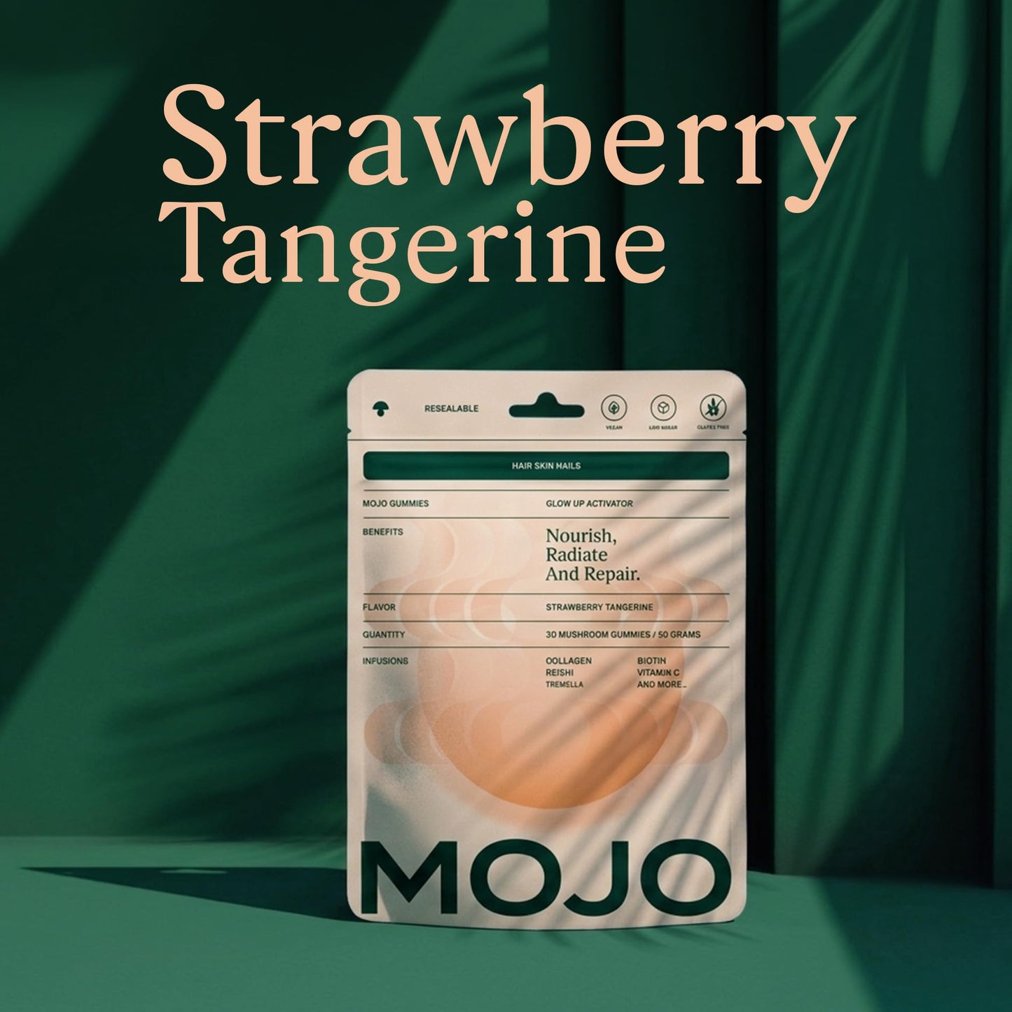 Mojo Hair, Skin & Nails Gummies 3-Pack