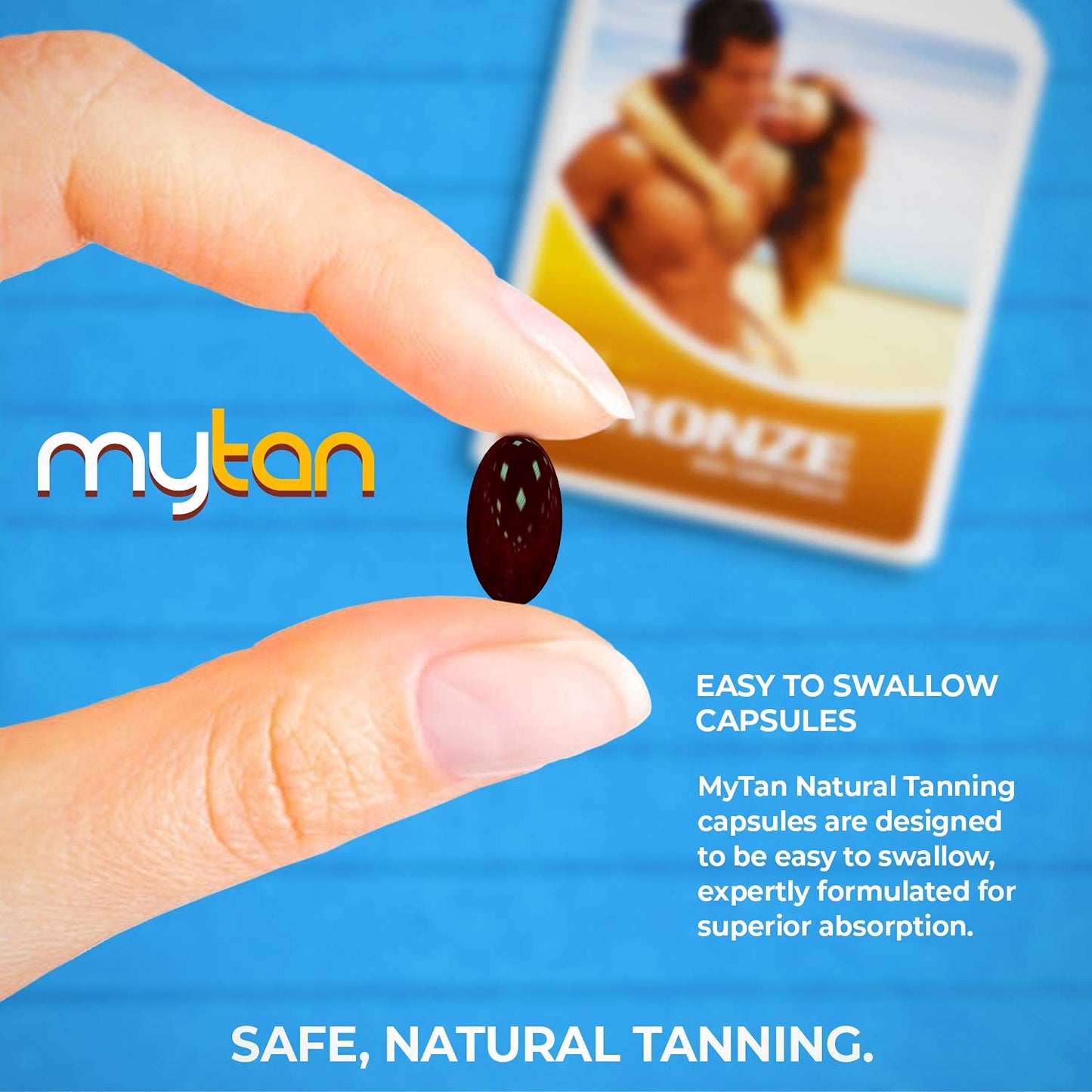 MyTan Bronze Tanning Pills Softgels 100
