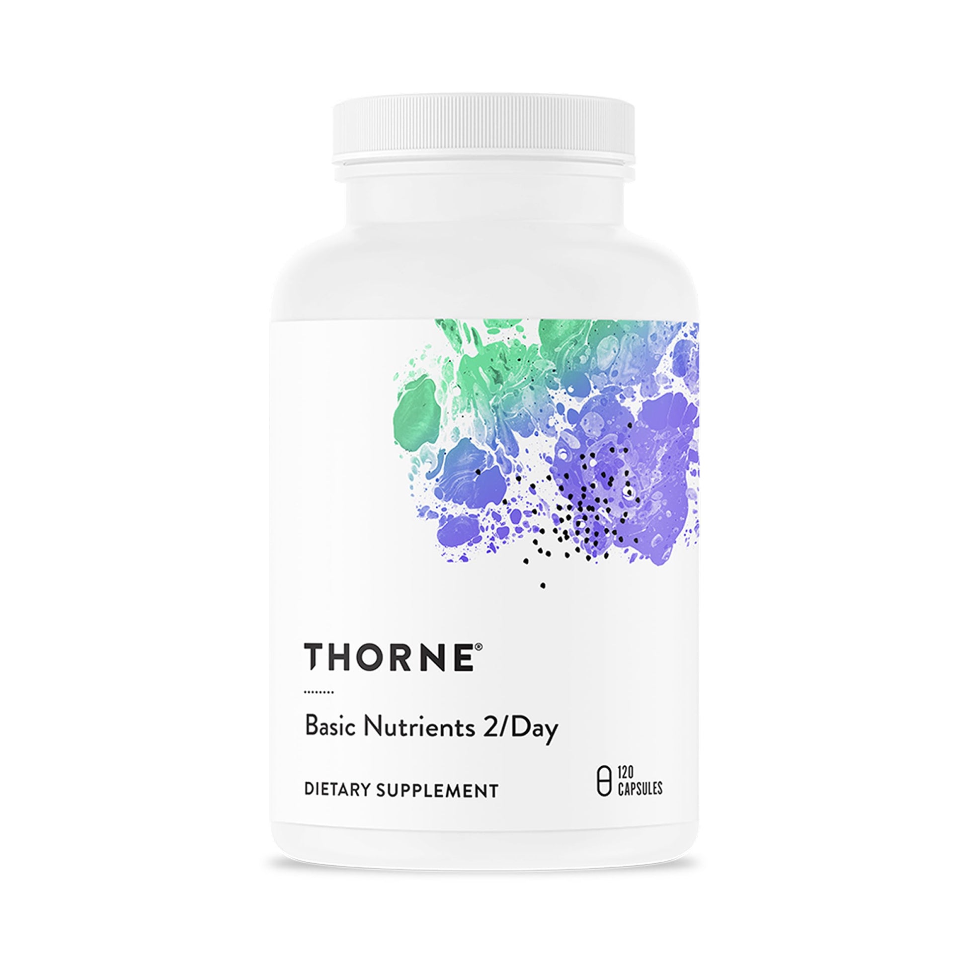 THORNE Basic Nutrients 2/Day Vitamin & Mineral Formula Capsules 120