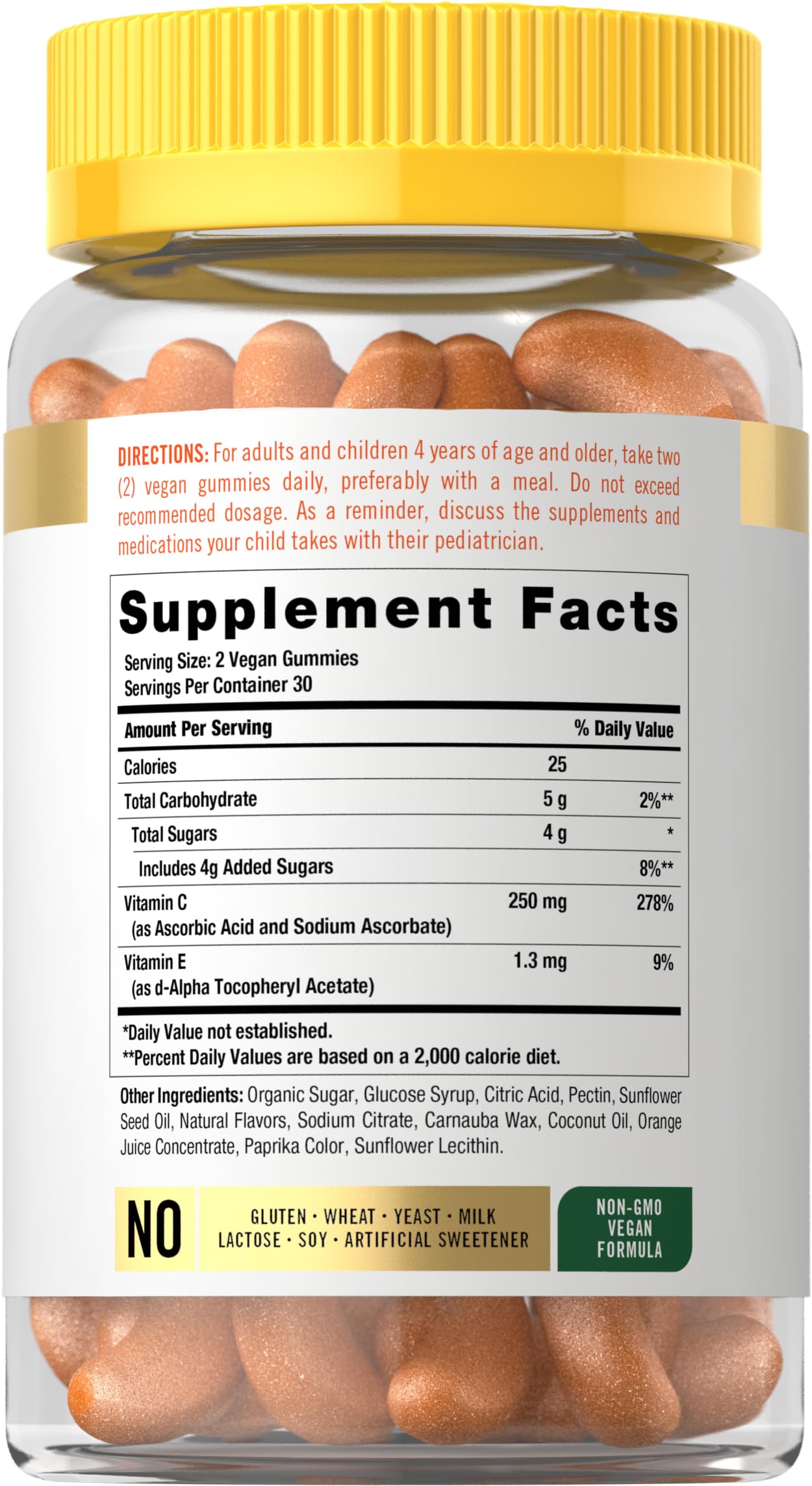 Carlyle Vitamin C Gummies 60 Count