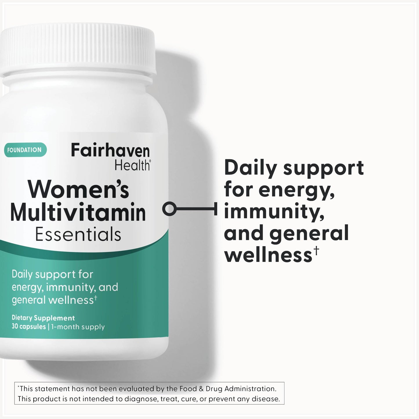 Fairhaven Health Womens Multivitamin Essentials Capsule 1 Count