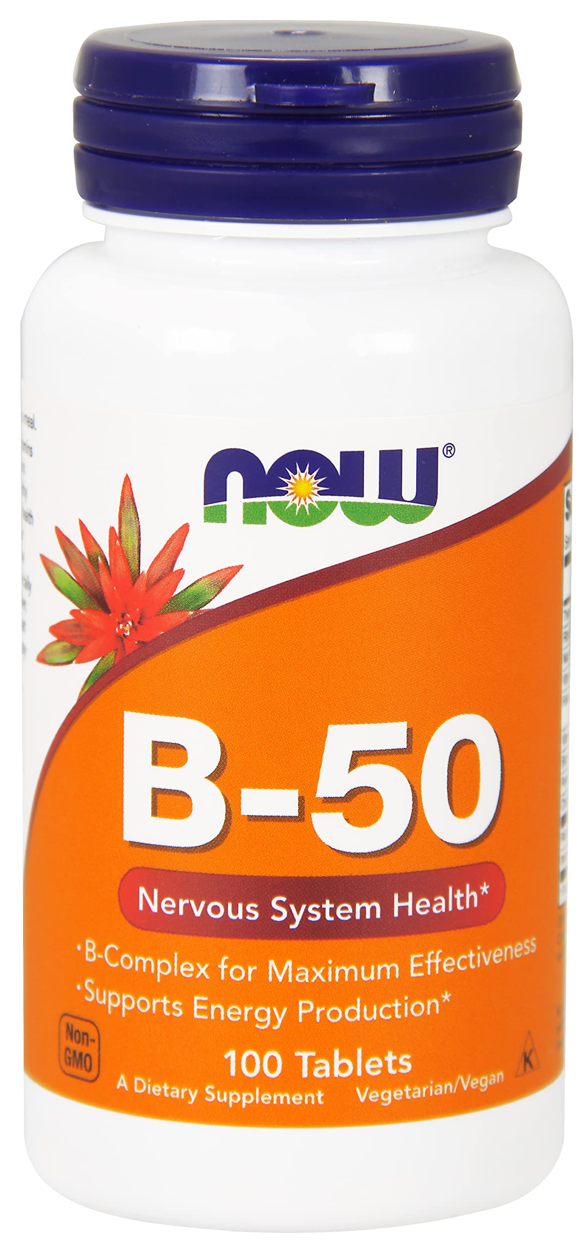 NOW Foods Vitamin B-50 Capsule, 1 Count