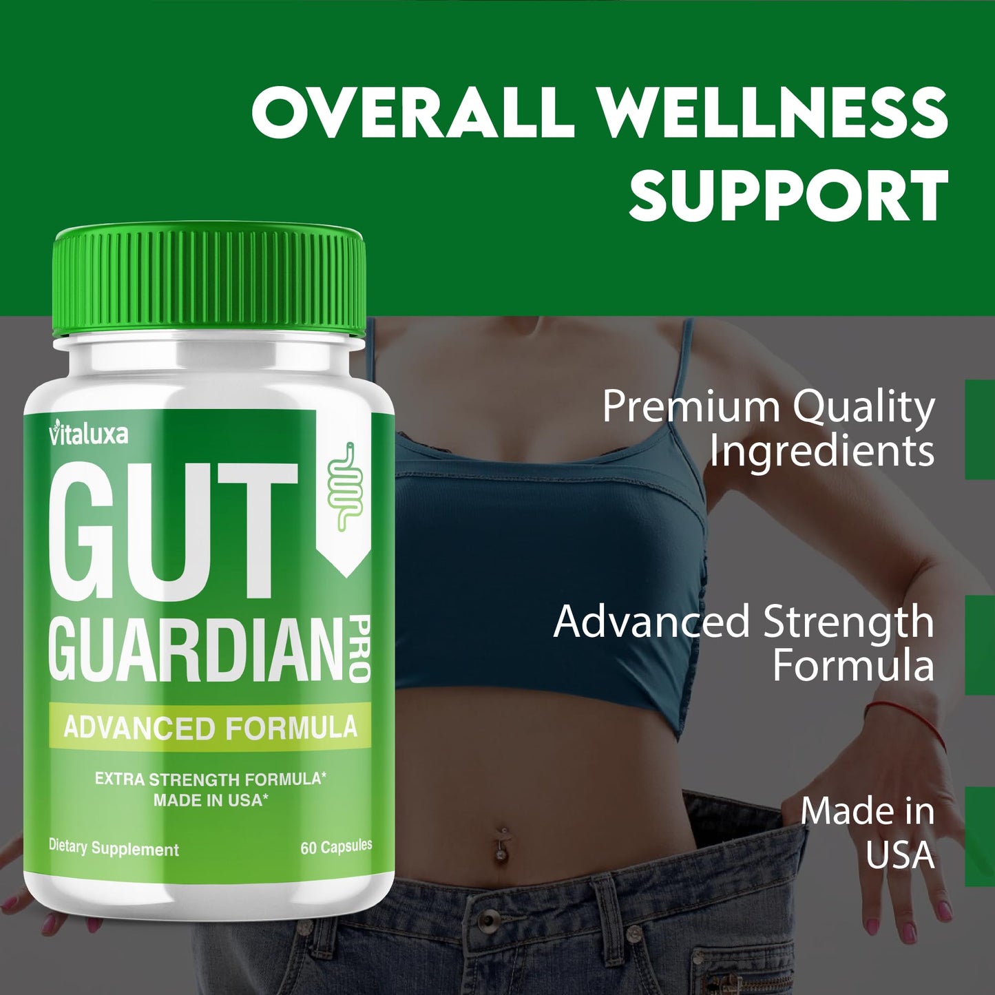 Vitaluxa Gut Guardian Pro 60 Capsules