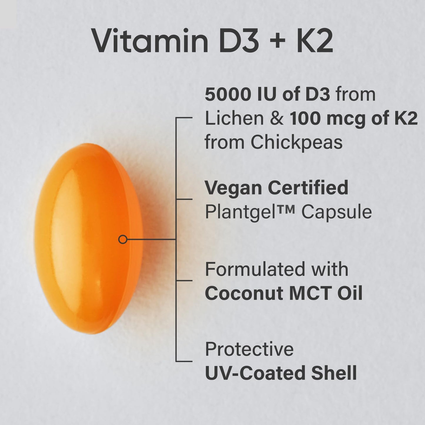 Sports Research Omega-3 Burpless Fish Oil + Vegan Vitamin C 1000mg + Vegan Vitamin D with K2, Capsule Bundle, 390 Capsules