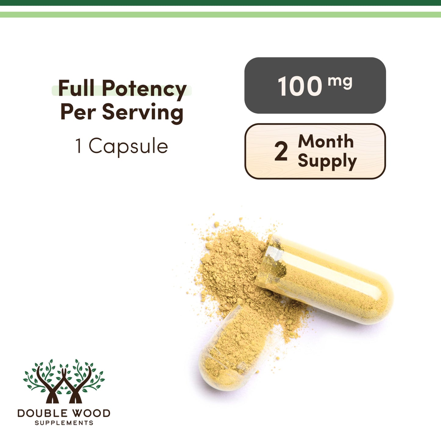 Double Wood Supplements Liposomal CoQ10 100mg CELLg8, Energy + Heart Health Support, 60 Capsules