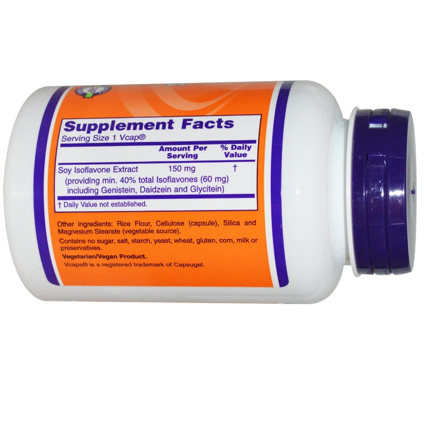 NOW Foods Soy Isoflavones Capsule, 120 Count