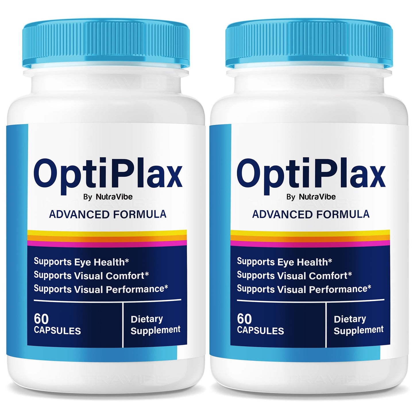 NutraVibe OptiPlax Eye Supplement Capsules 120 Capsules