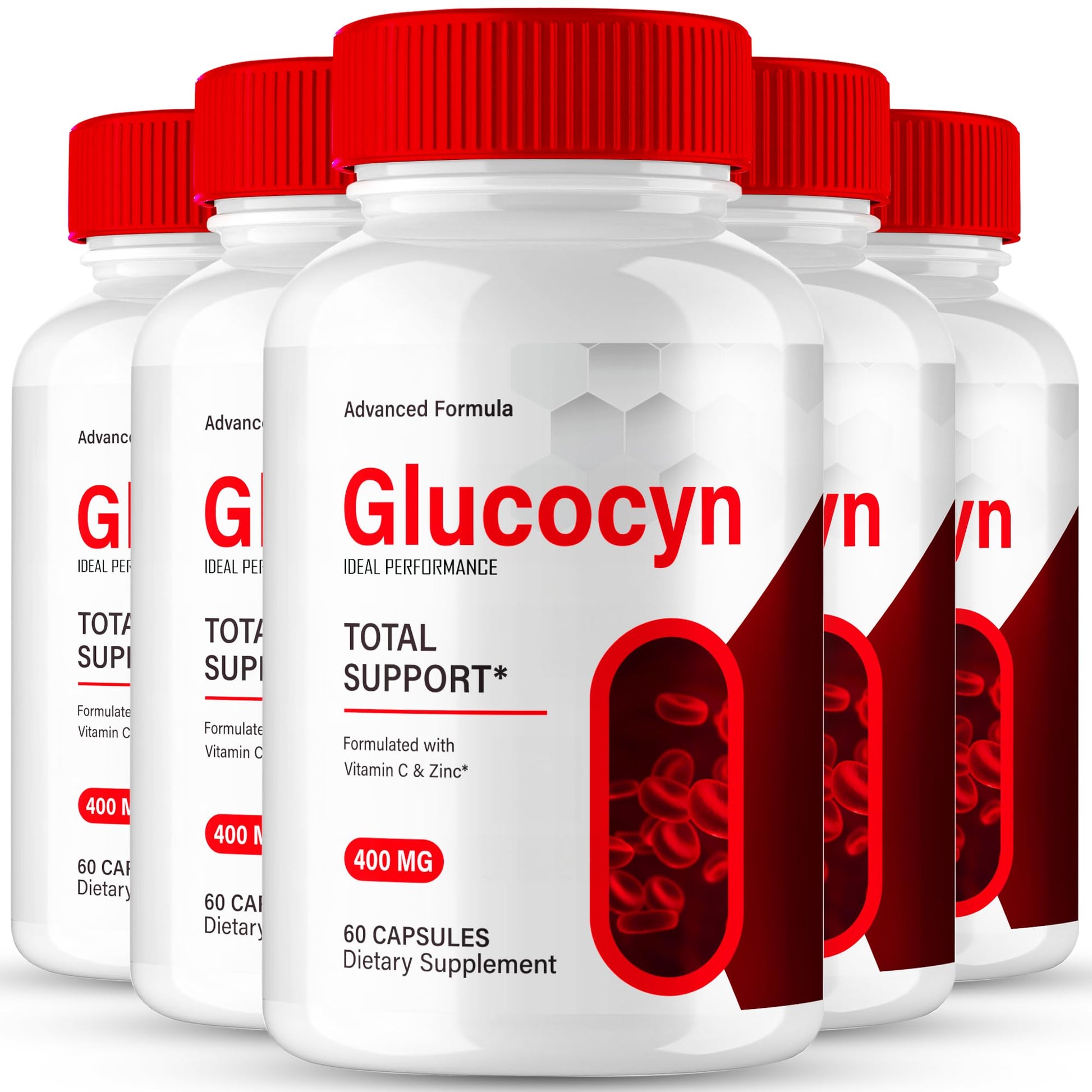 IDEAL PERFORMANCE Glucocyn Blood Support 300 Capsules