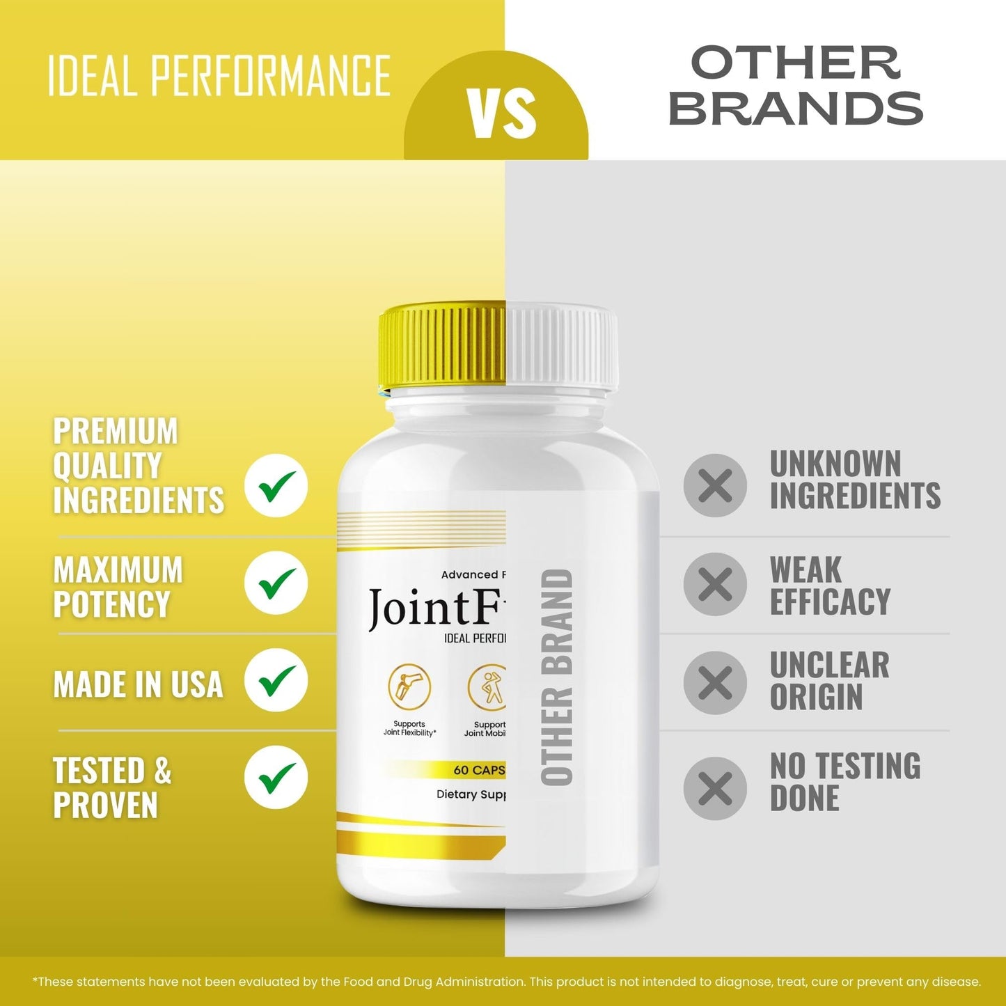 IDEAL PERFORMANCE Joint Fusion Capsules - 180 Count