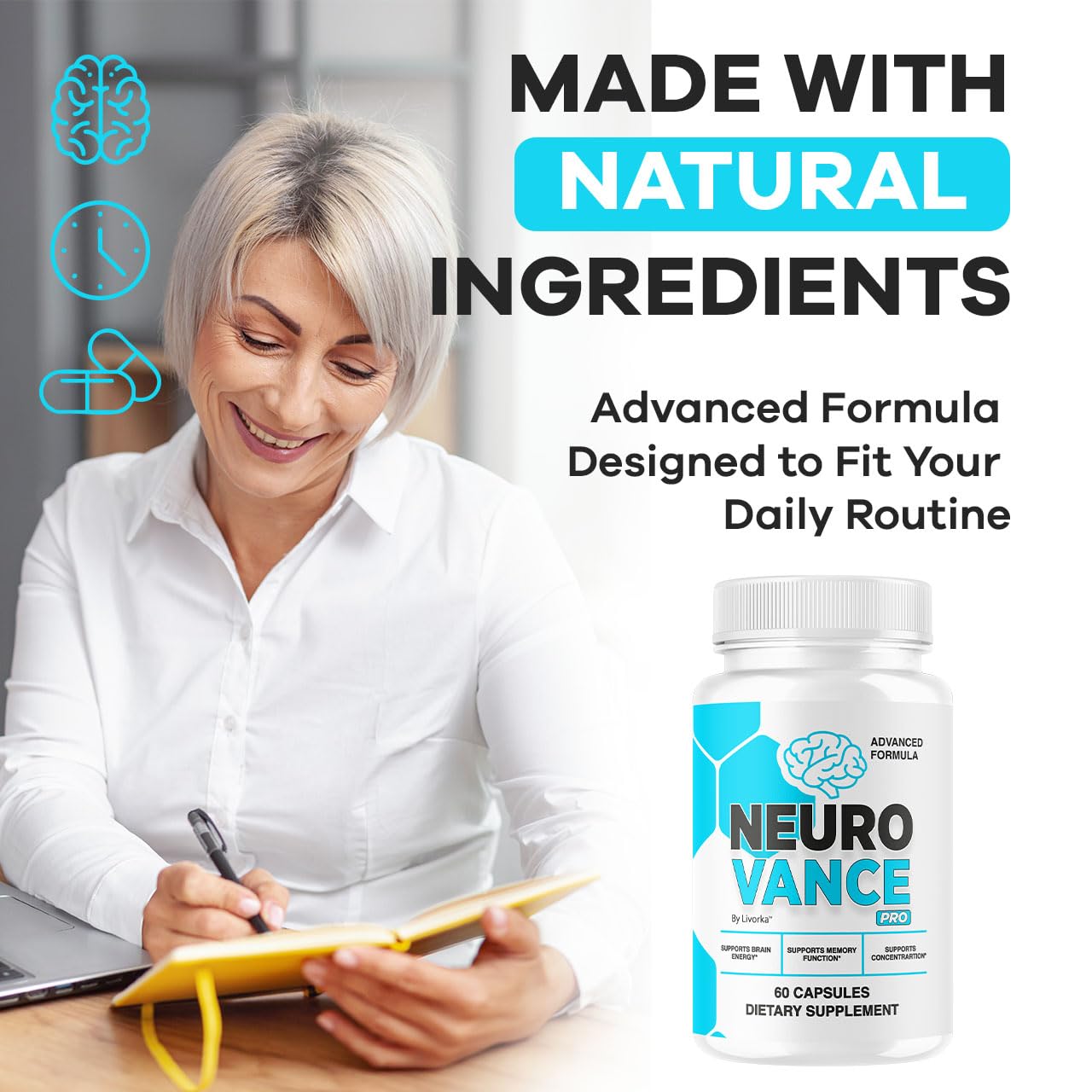 Pharmagetics Neuro Vance Pro Capsule, 60 Capsules