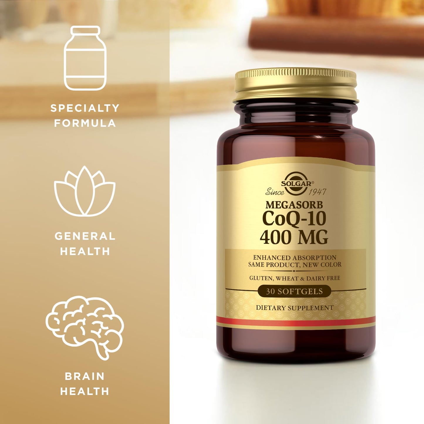 Solgar Megasorb CoQ-10 400 mg Softgels 30 Count