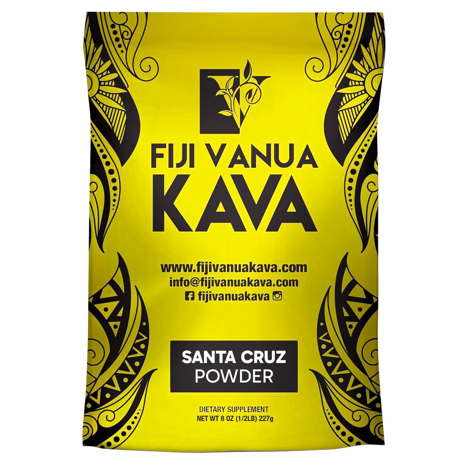 Fiji Vanua Kava Kava Root Powder, Powder, 8 oz