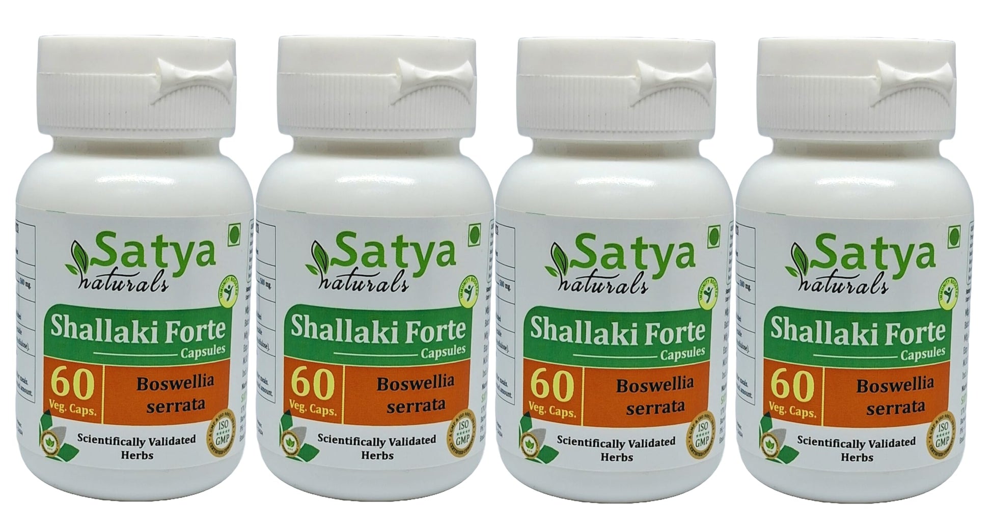 Satya Naturals Shallaki Forte 500 mg Capsules, 240 Count