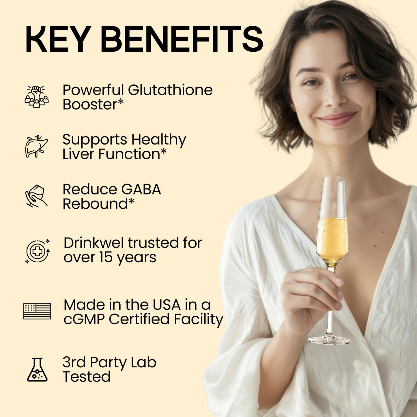 drinkwel DHM with NAC 60 Capsules